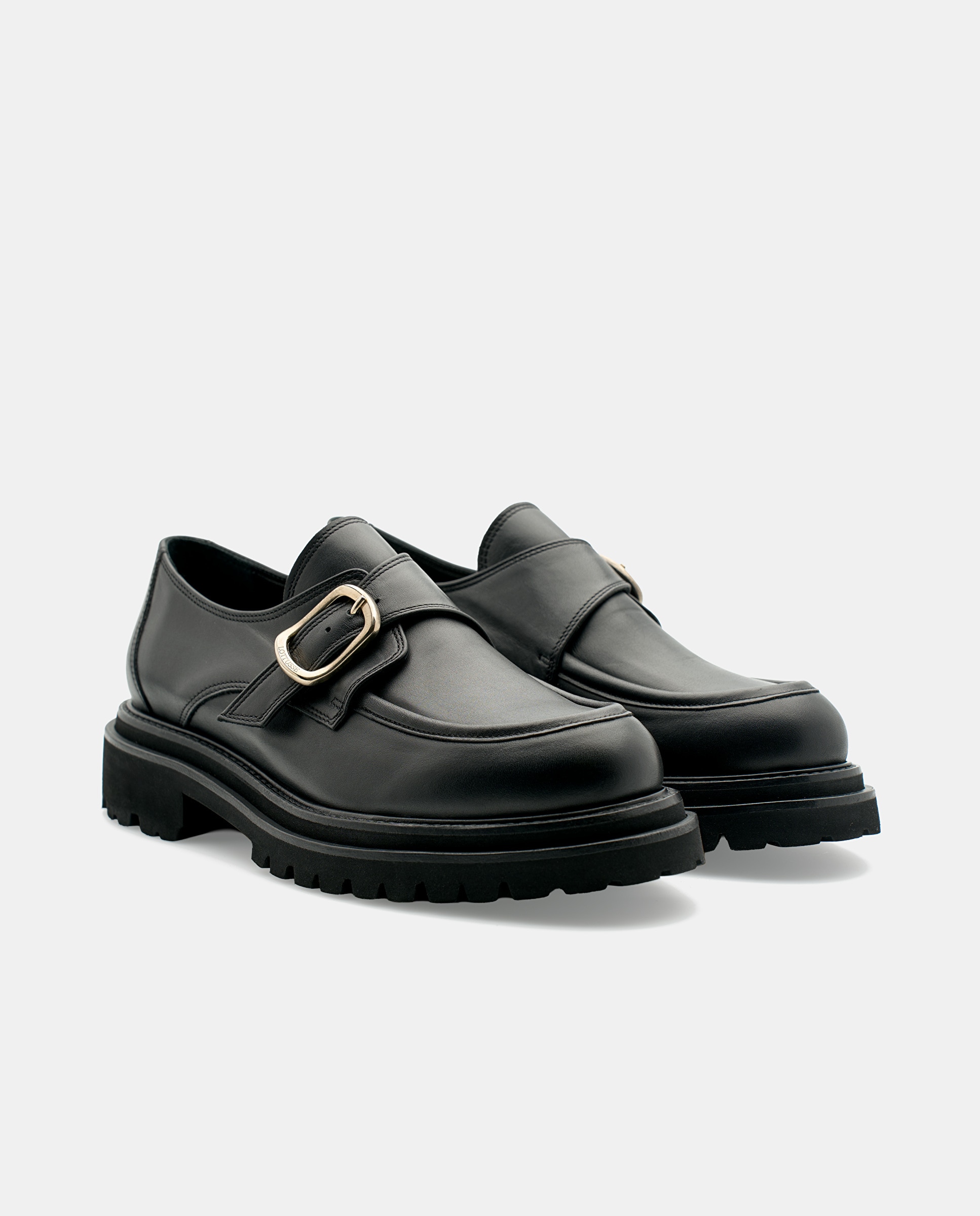 Mocassins Covent em Pele de Bovino em Preto Preto-2