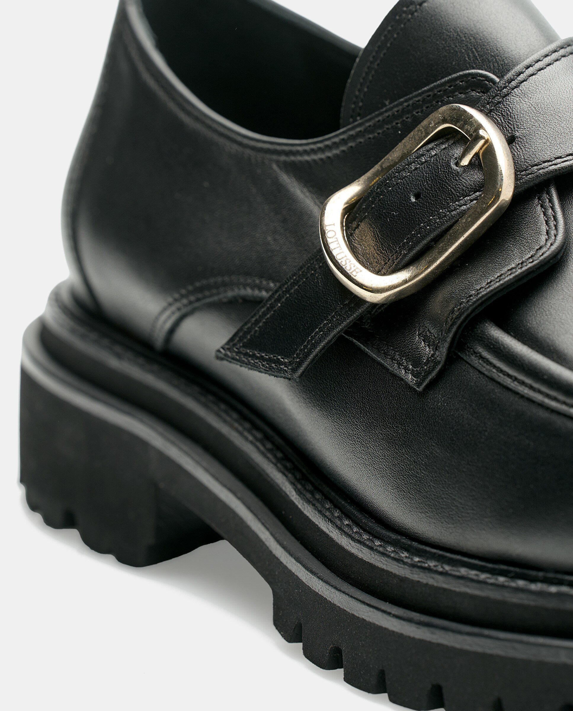 Mocassins Covent em Pele de Bovino em Preto Preto-4