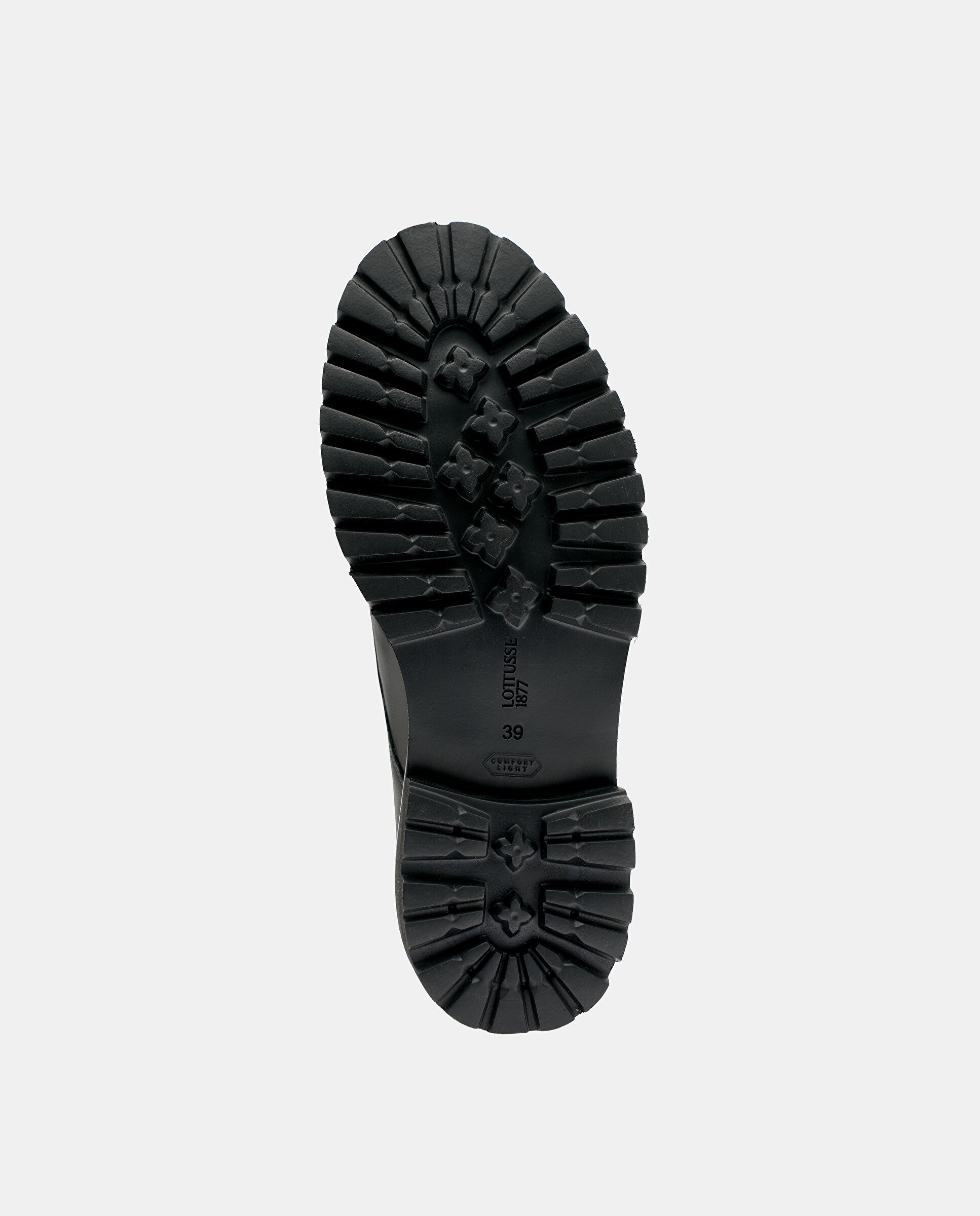 Mocassins Covent em Pele de Bovino em Preto Preto-5