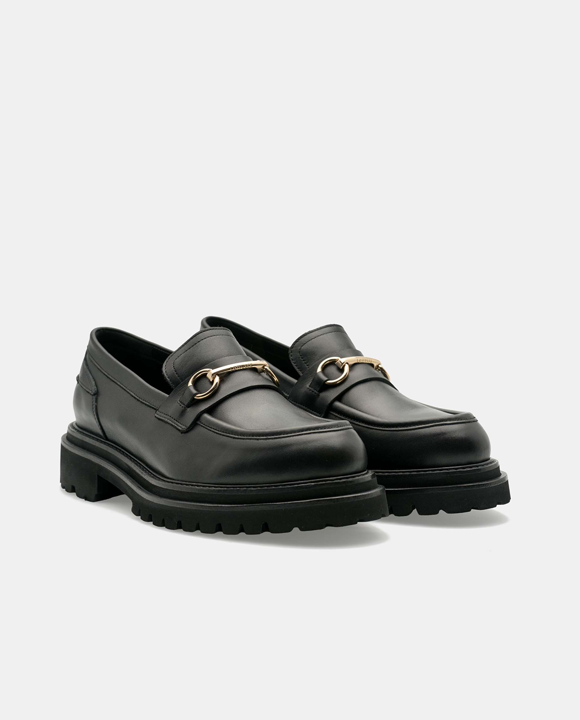 Mocassins Covent em Pele de Bovino em Preto Preto-2