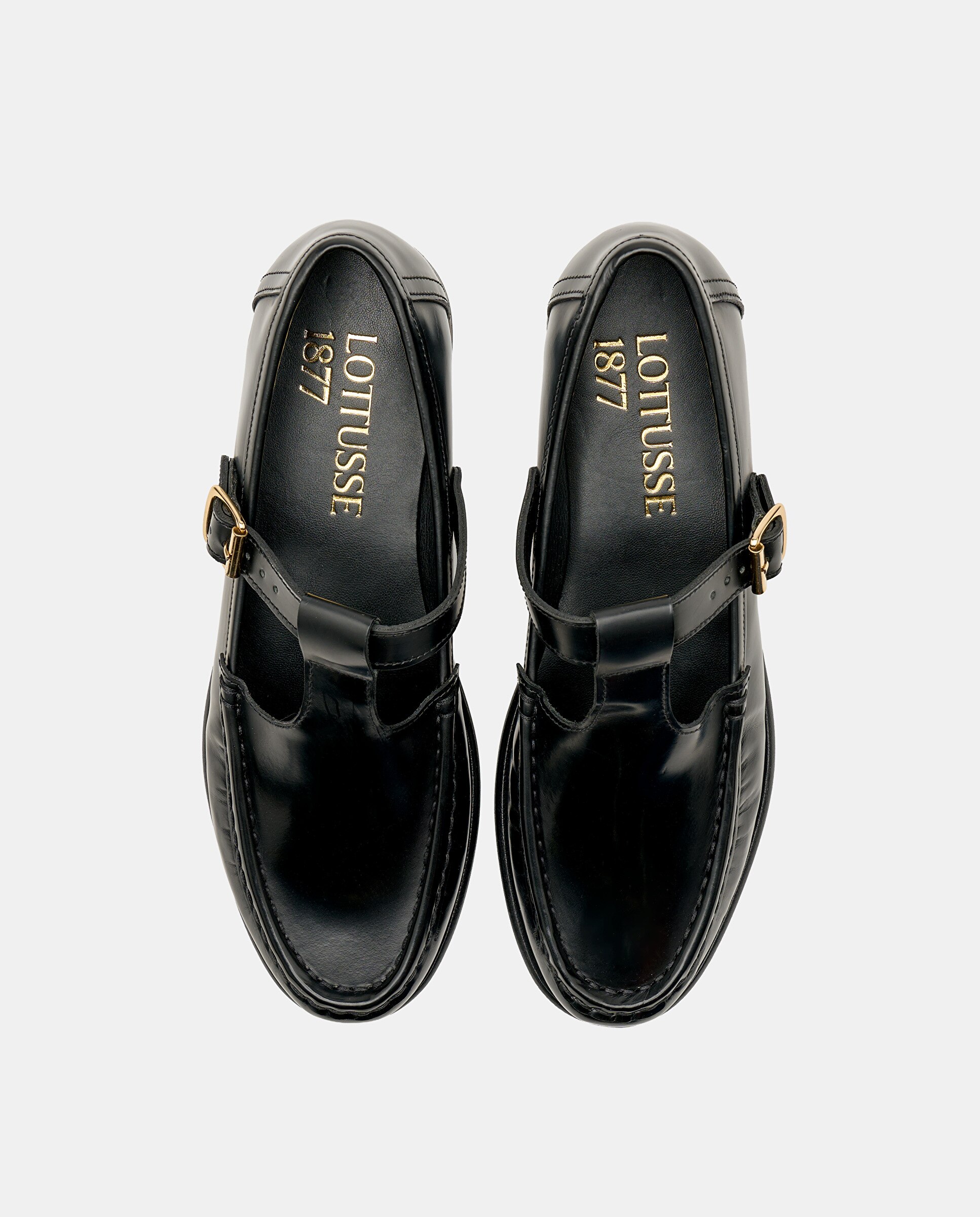 Mocassins Lara em Pele de Bovino Preto-6