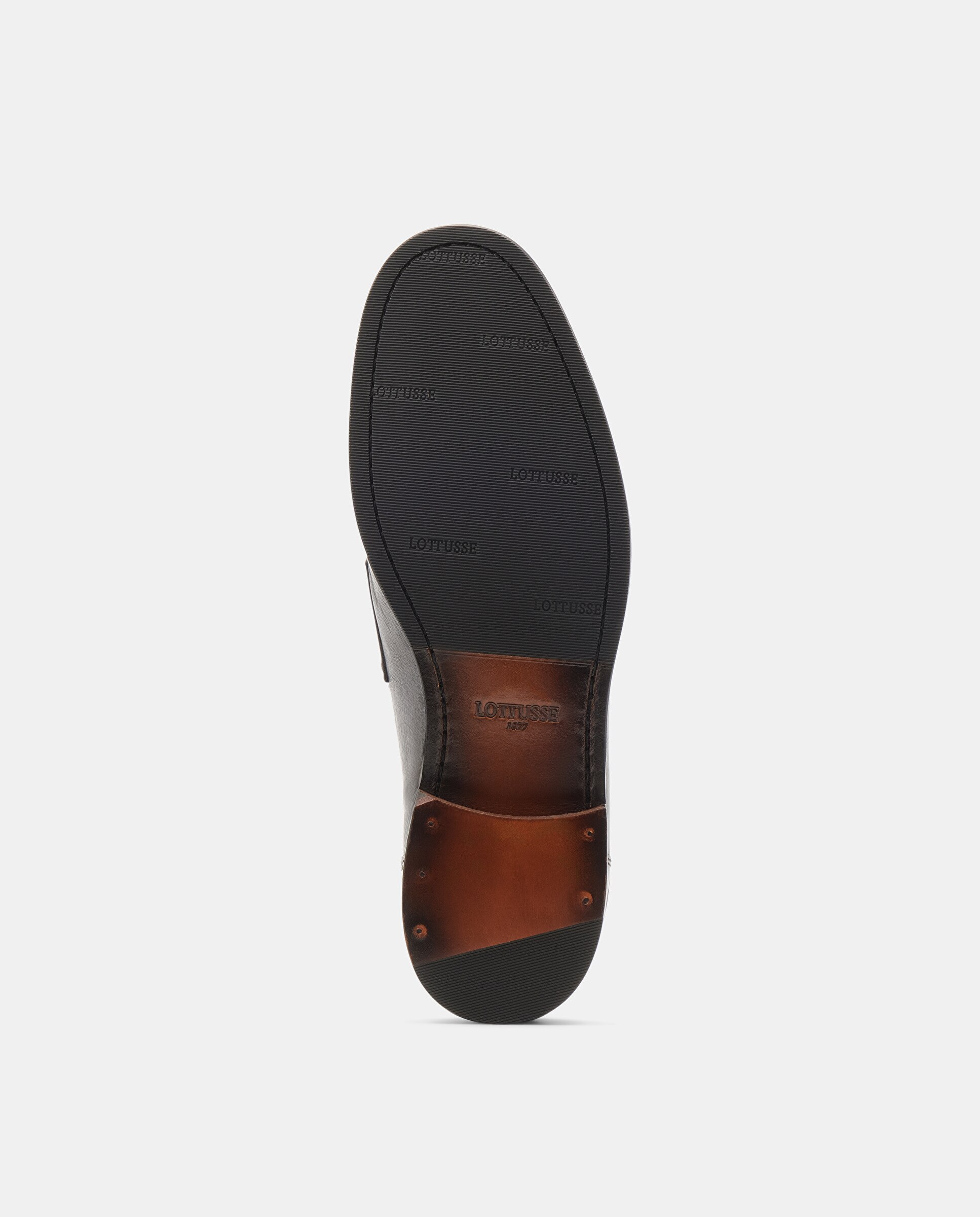 Mocassins Lutton de Pele Preto-5