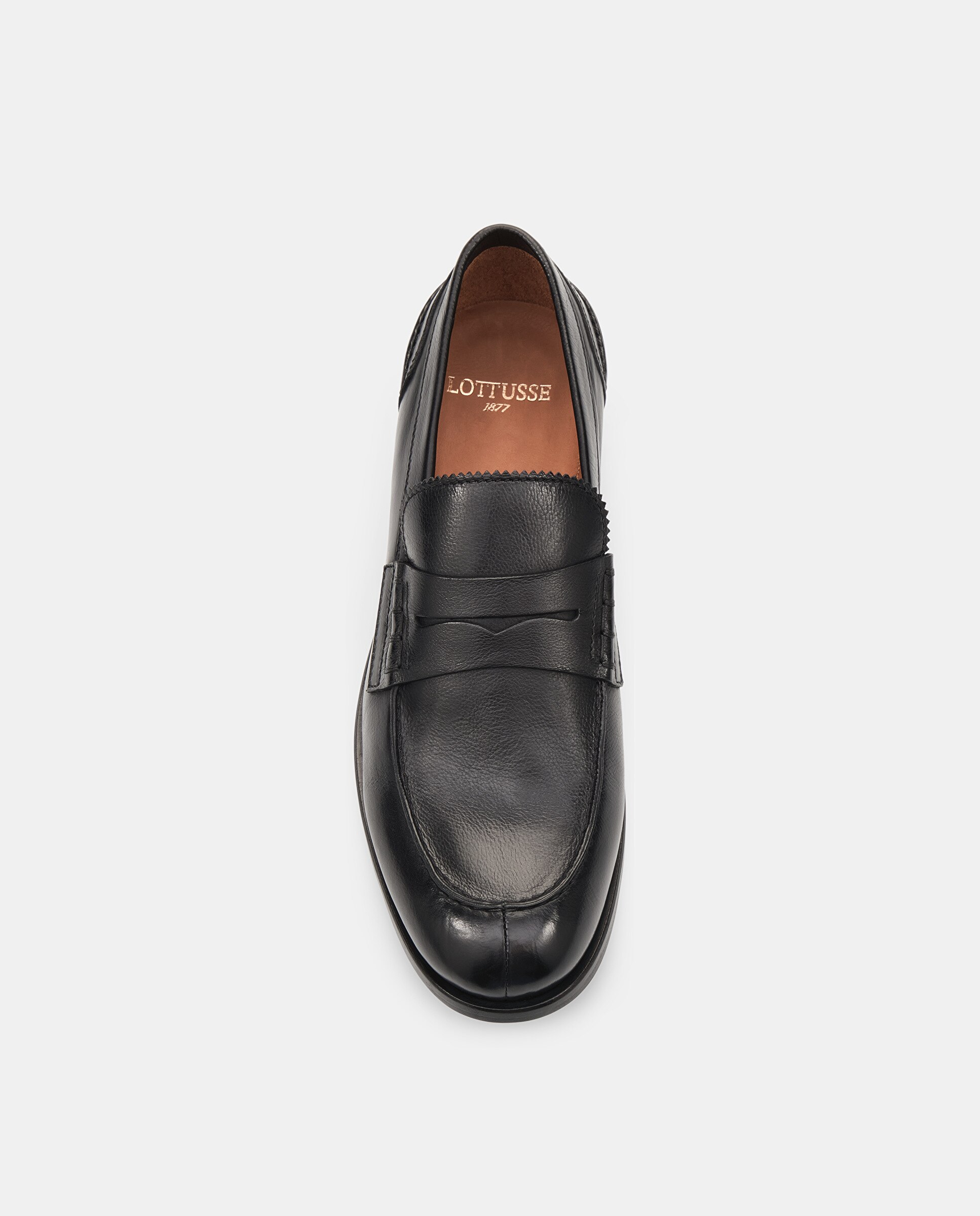 Mocassins Lutton de Pele Preto-6