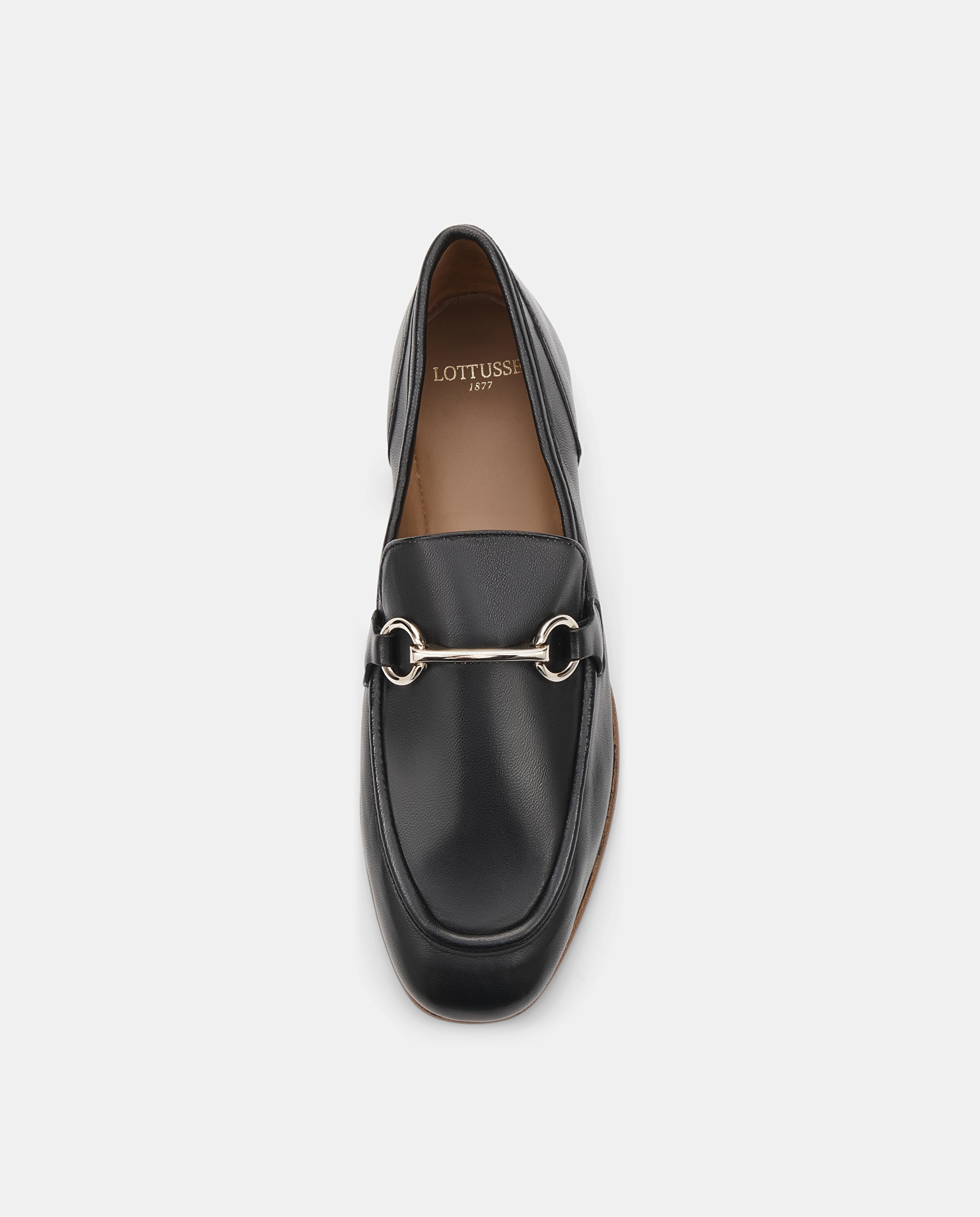 Mocassins Goya de Pele de Cordeiro Preto-6