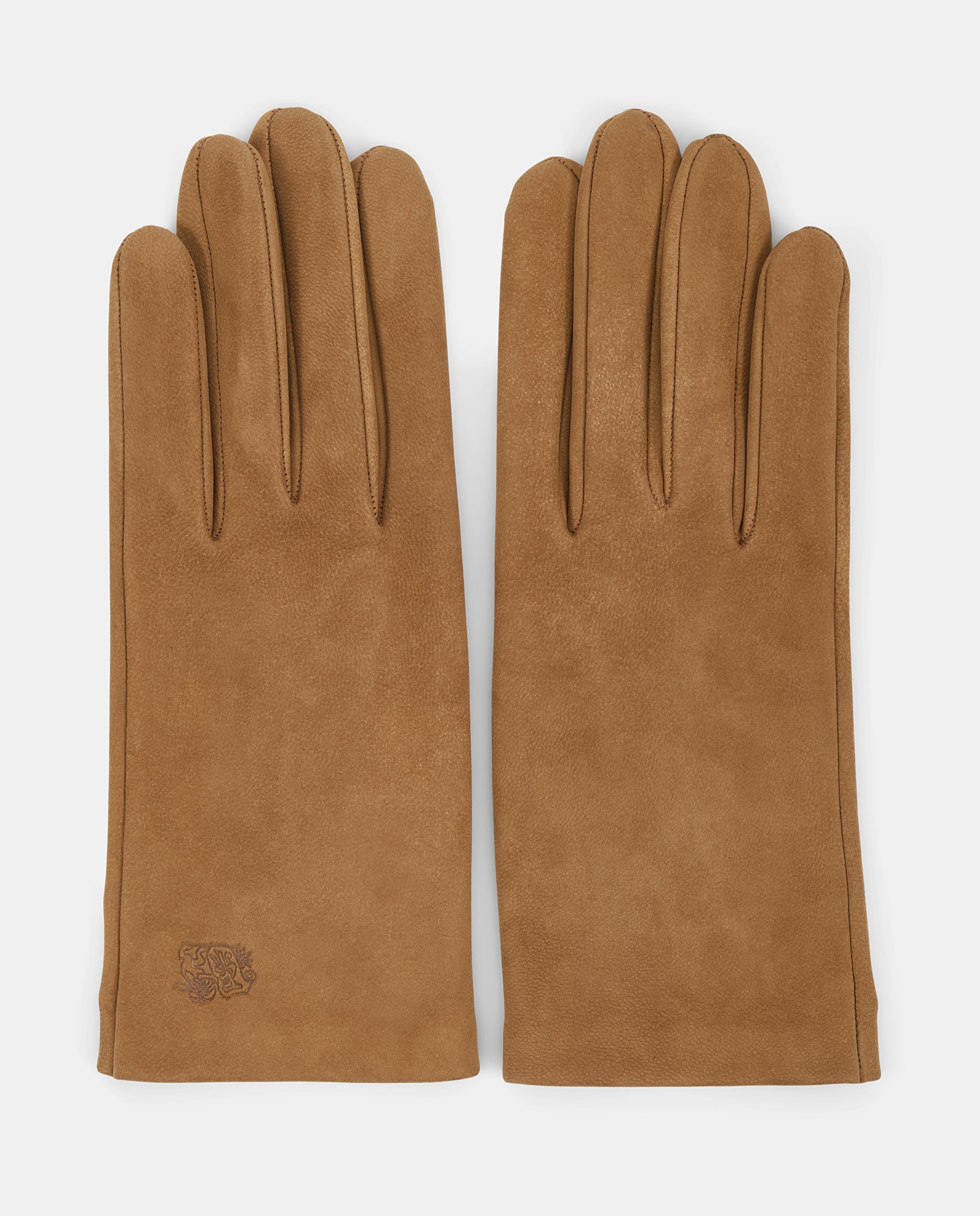 Imagem 0 de Luvas Germoli de Pele em Castanho