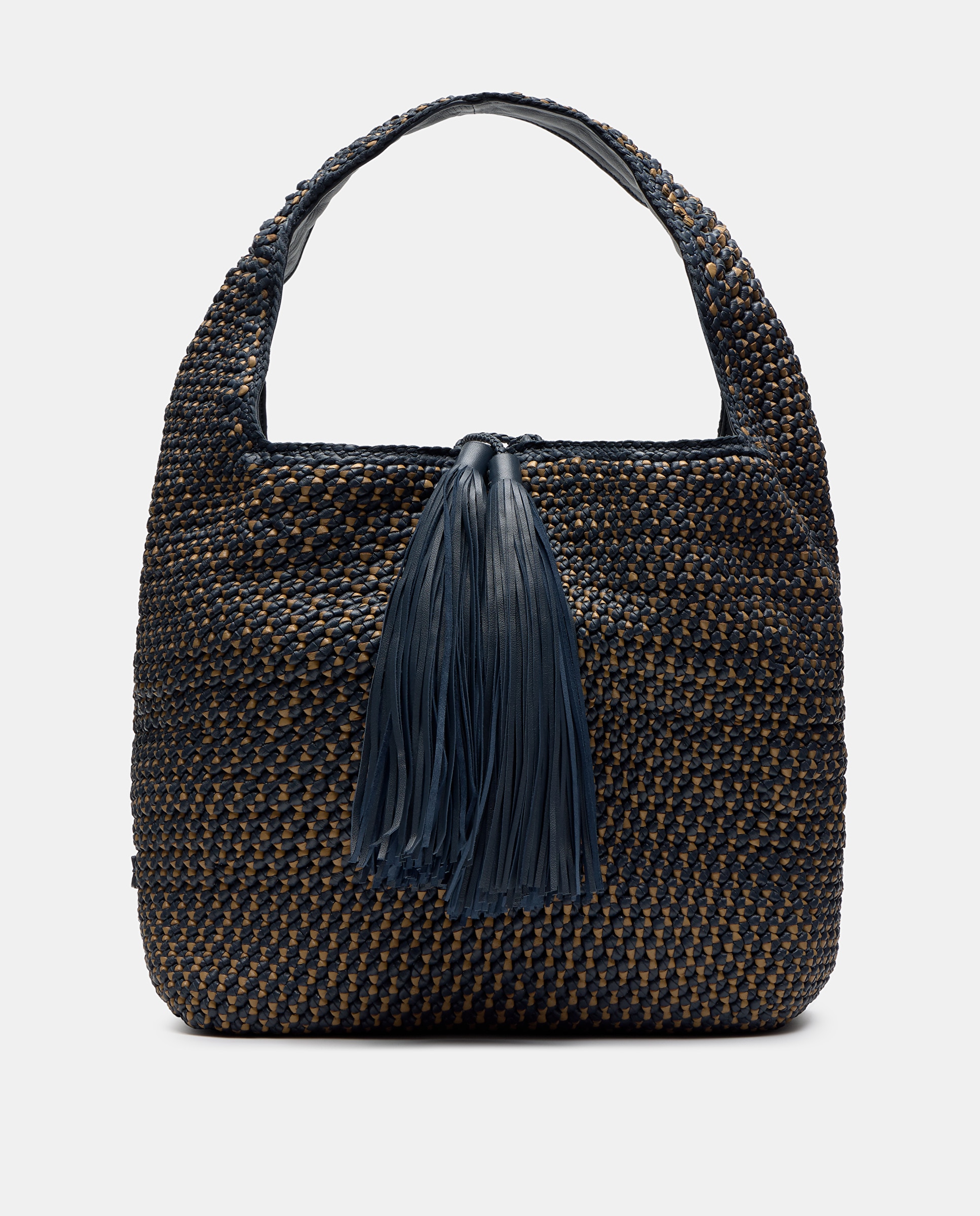 Imagem 0 de Mala Hobo de Pele de Cordeiro