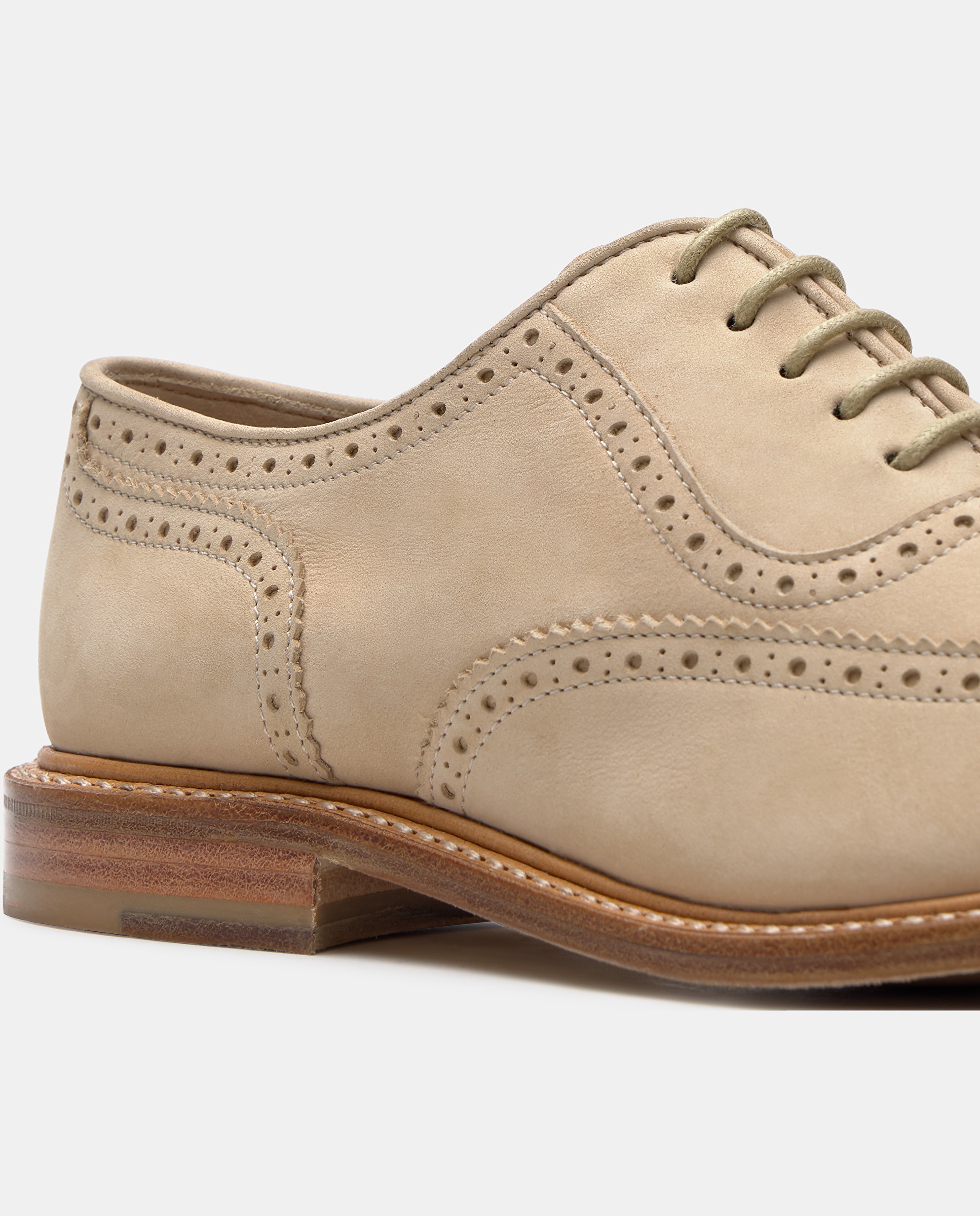 Bluchers Bari de Pele Taupe-4