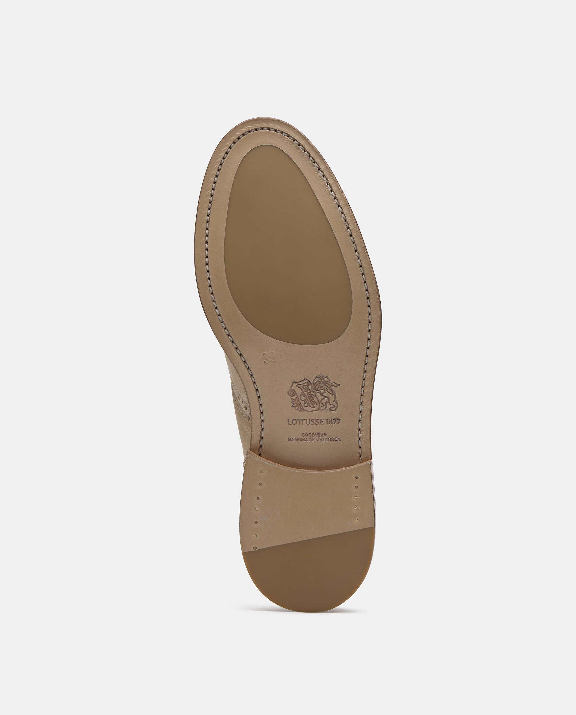 Bluchers Bari de Pele Taupe-5