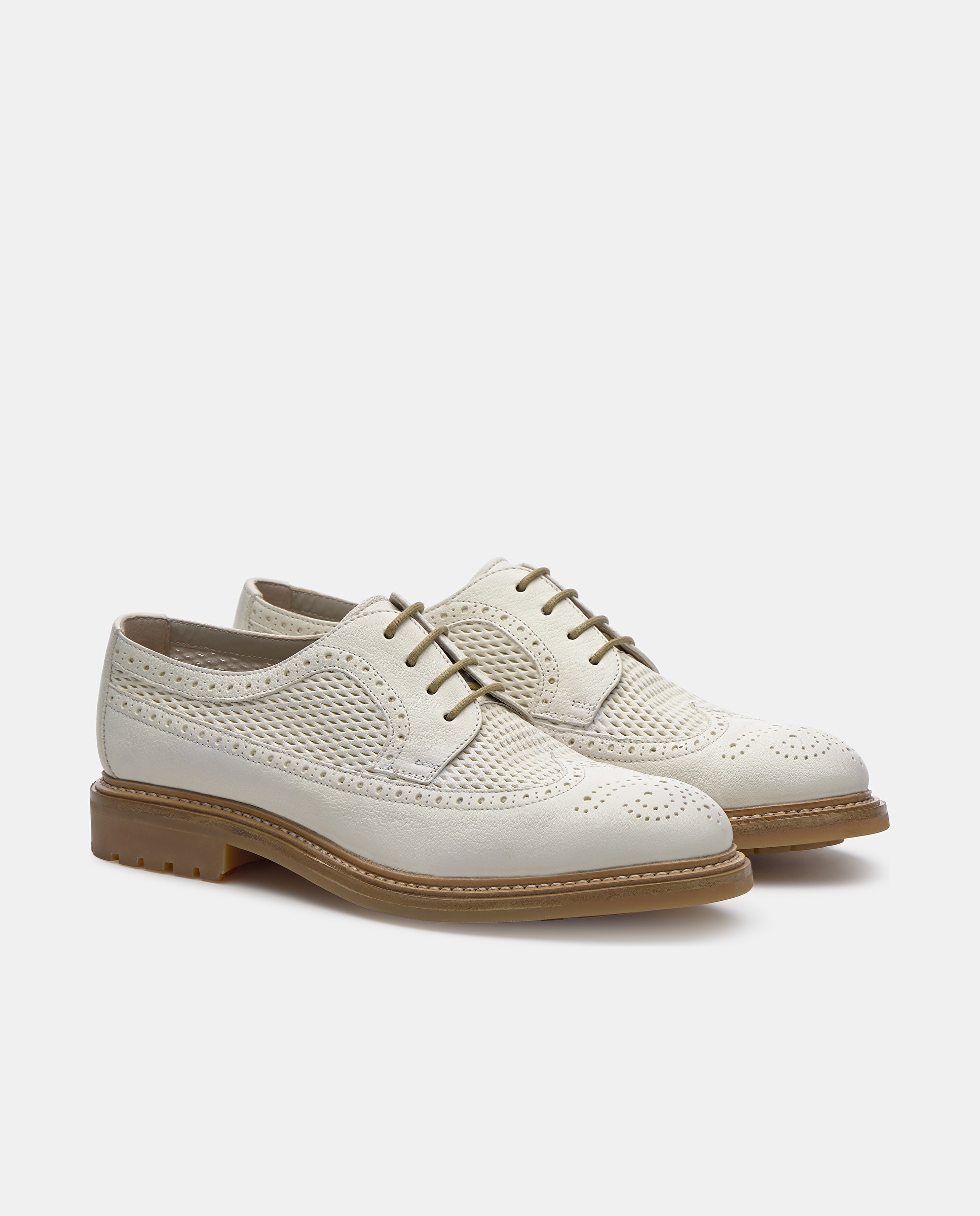 Bluchers Walton de Pele Branco-2