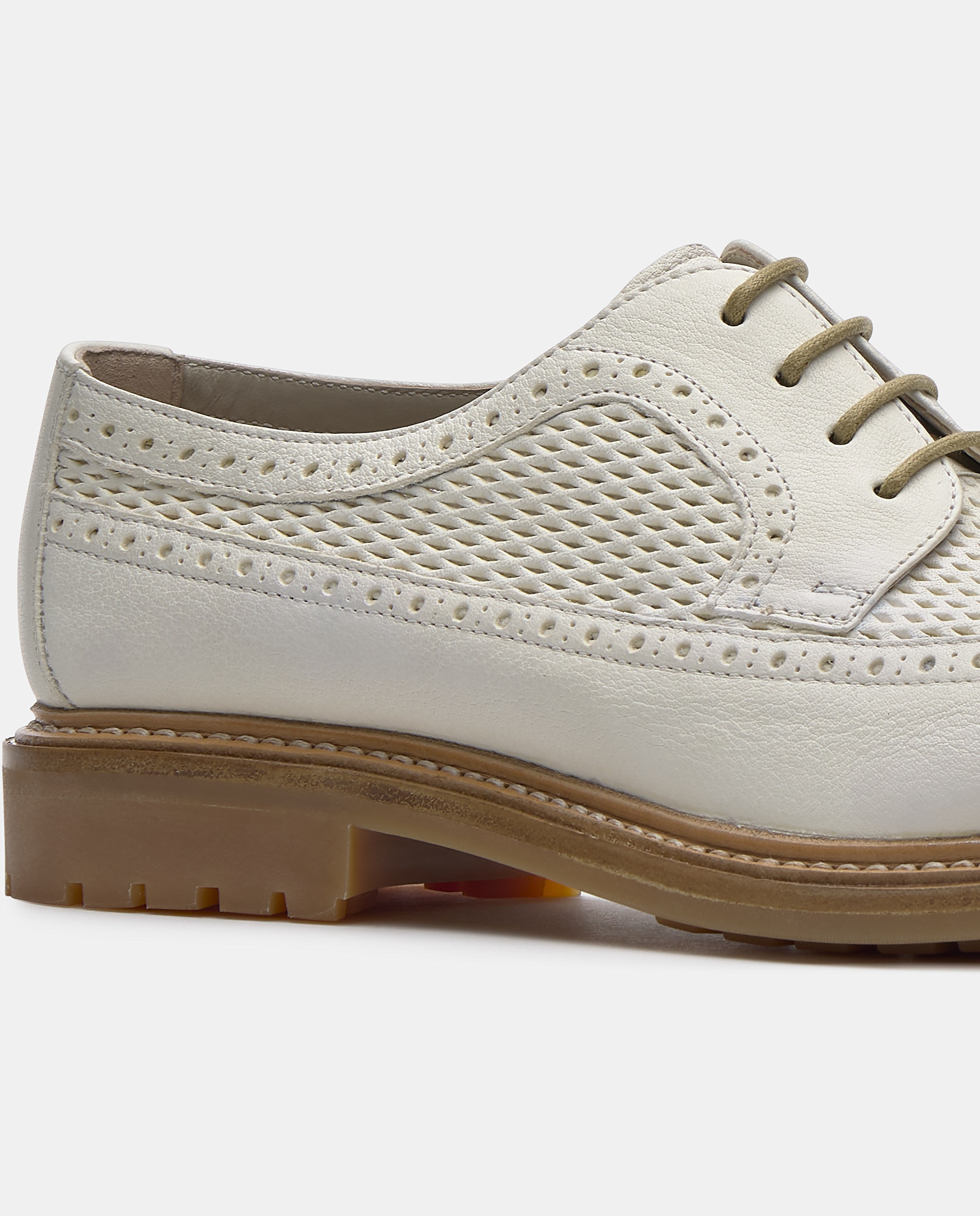 Bluchers Walton de Pele Branco-4
