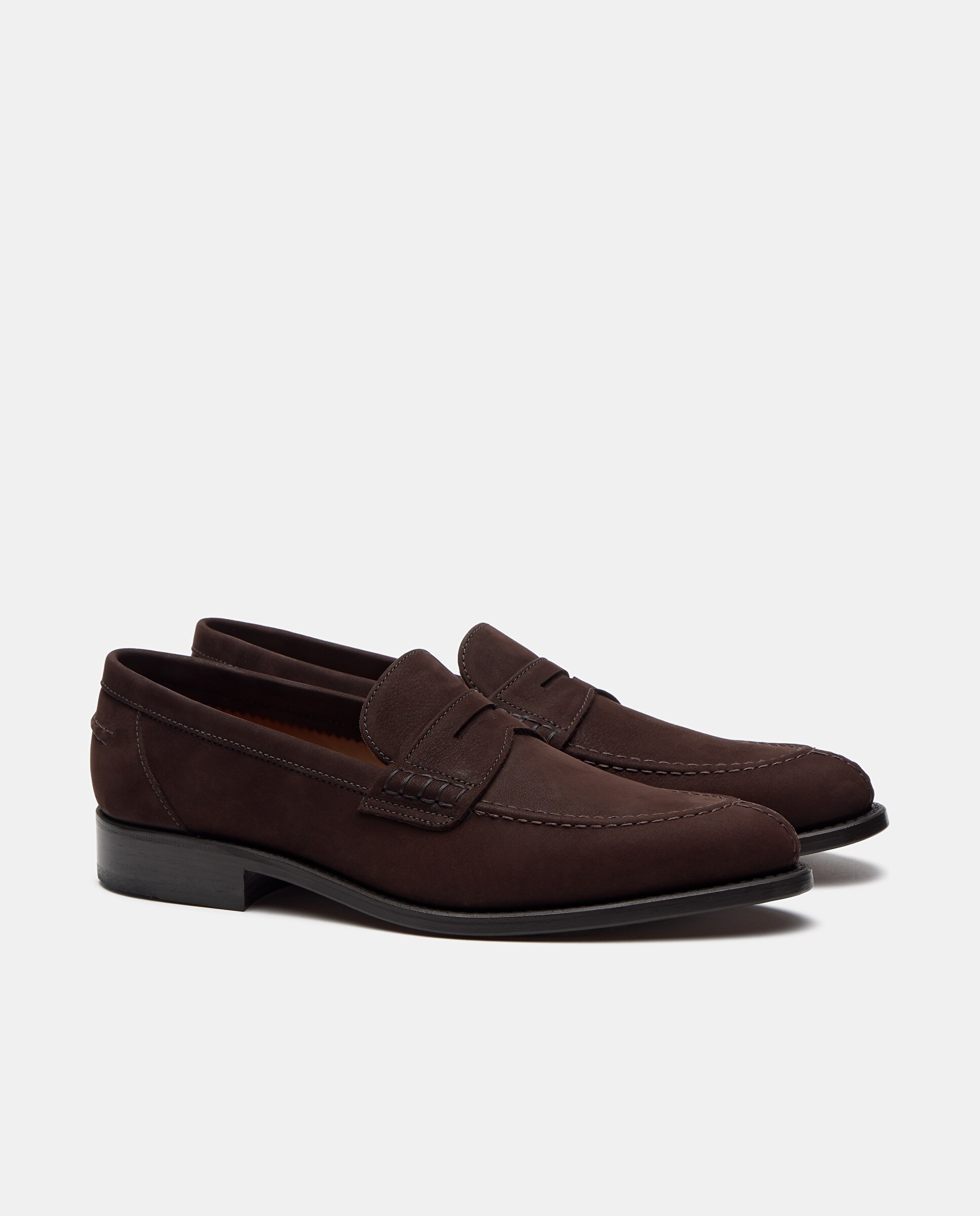 Mocassins Formais Prime de Pele Moca-2