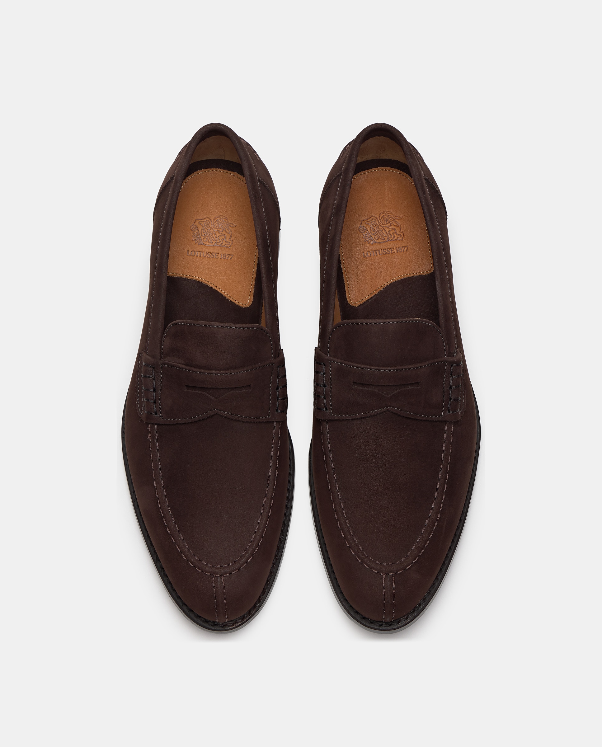 Mocassins Formais Prime de Pele Moca-6
