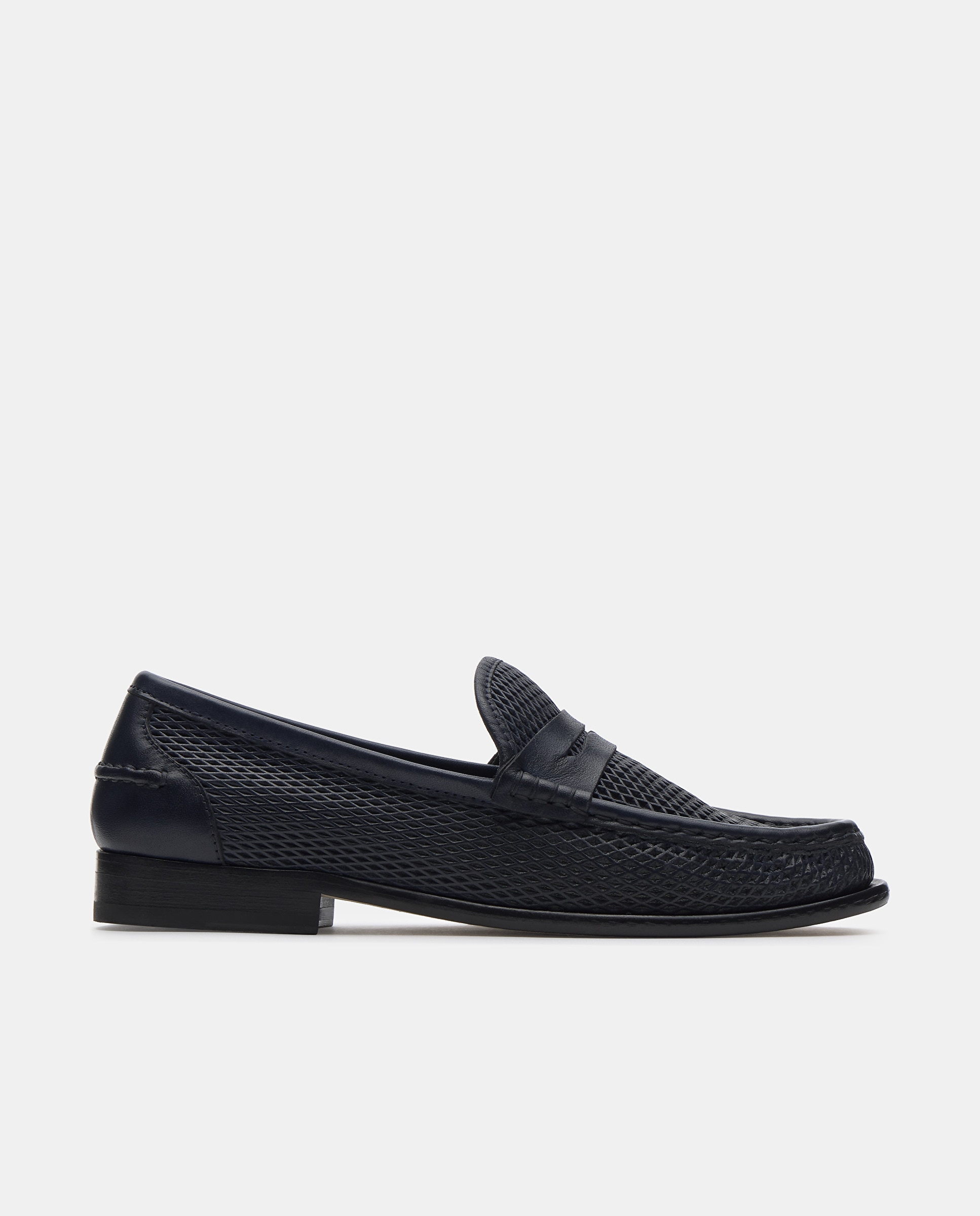Imagem 0 de Mocassins de Pele Estampada