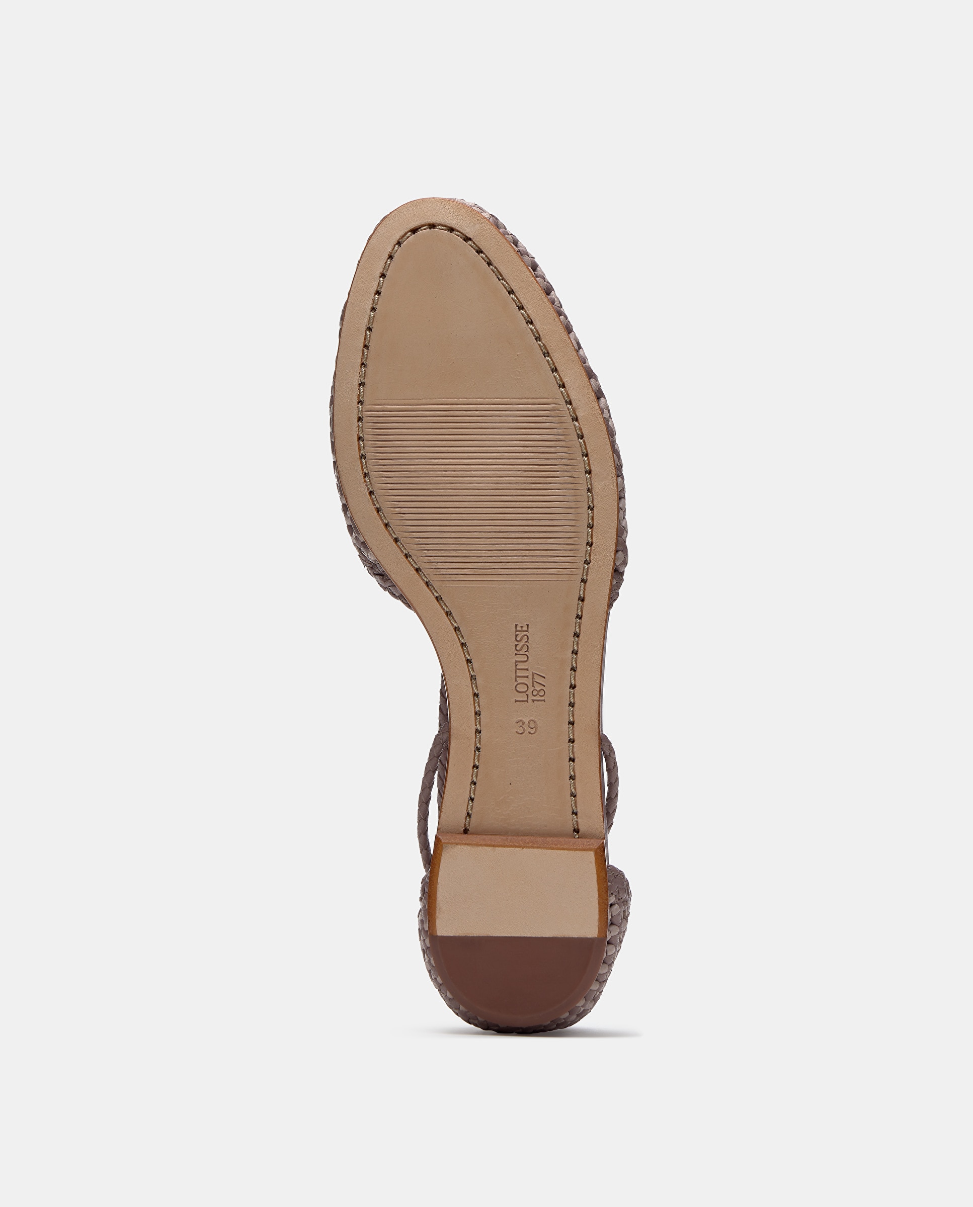 Sabrinas Desalcançadas de Pele de Cordeiro Roxo-5