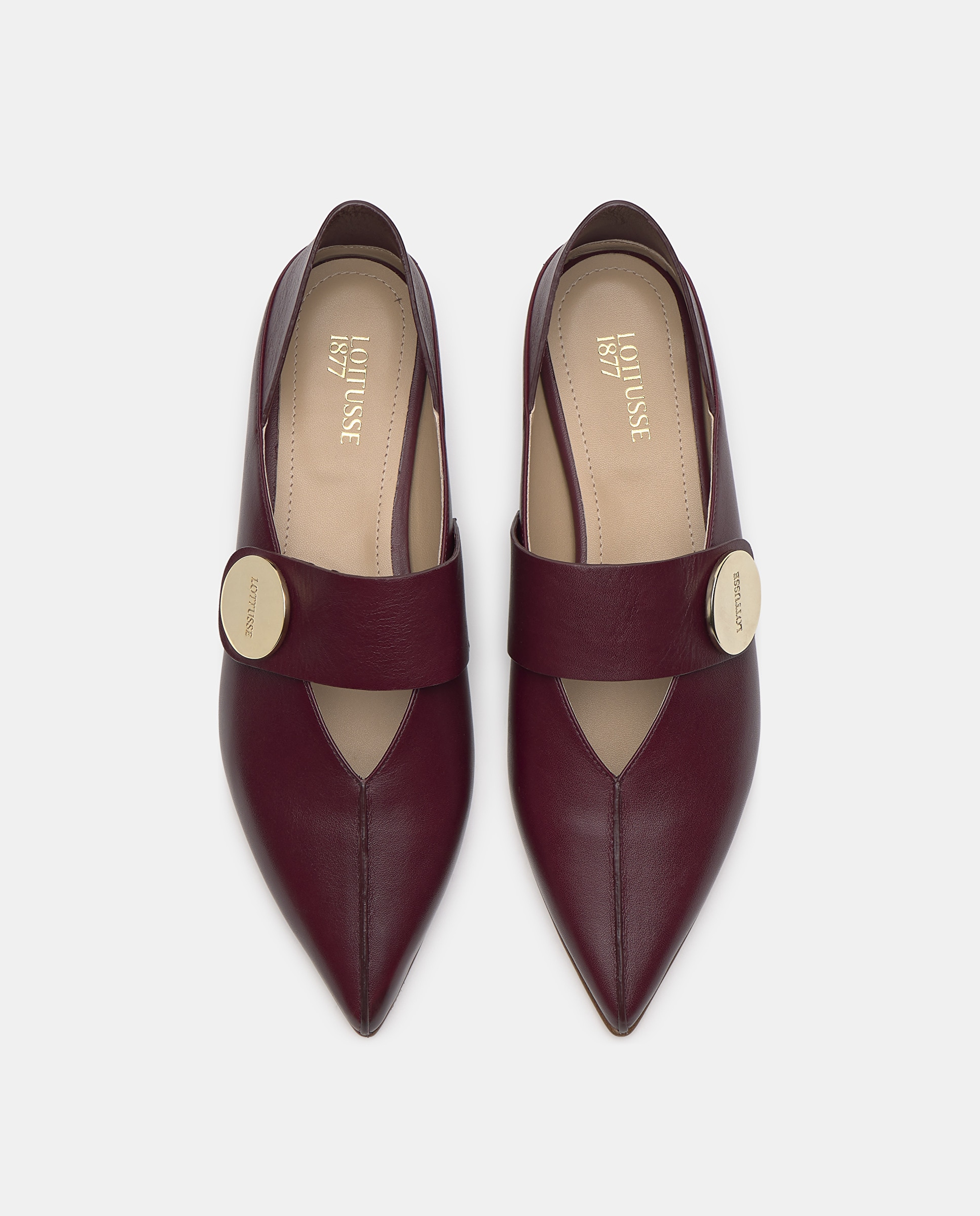 Sabrinas em Pele de Bezerro Castanho-escuro-6