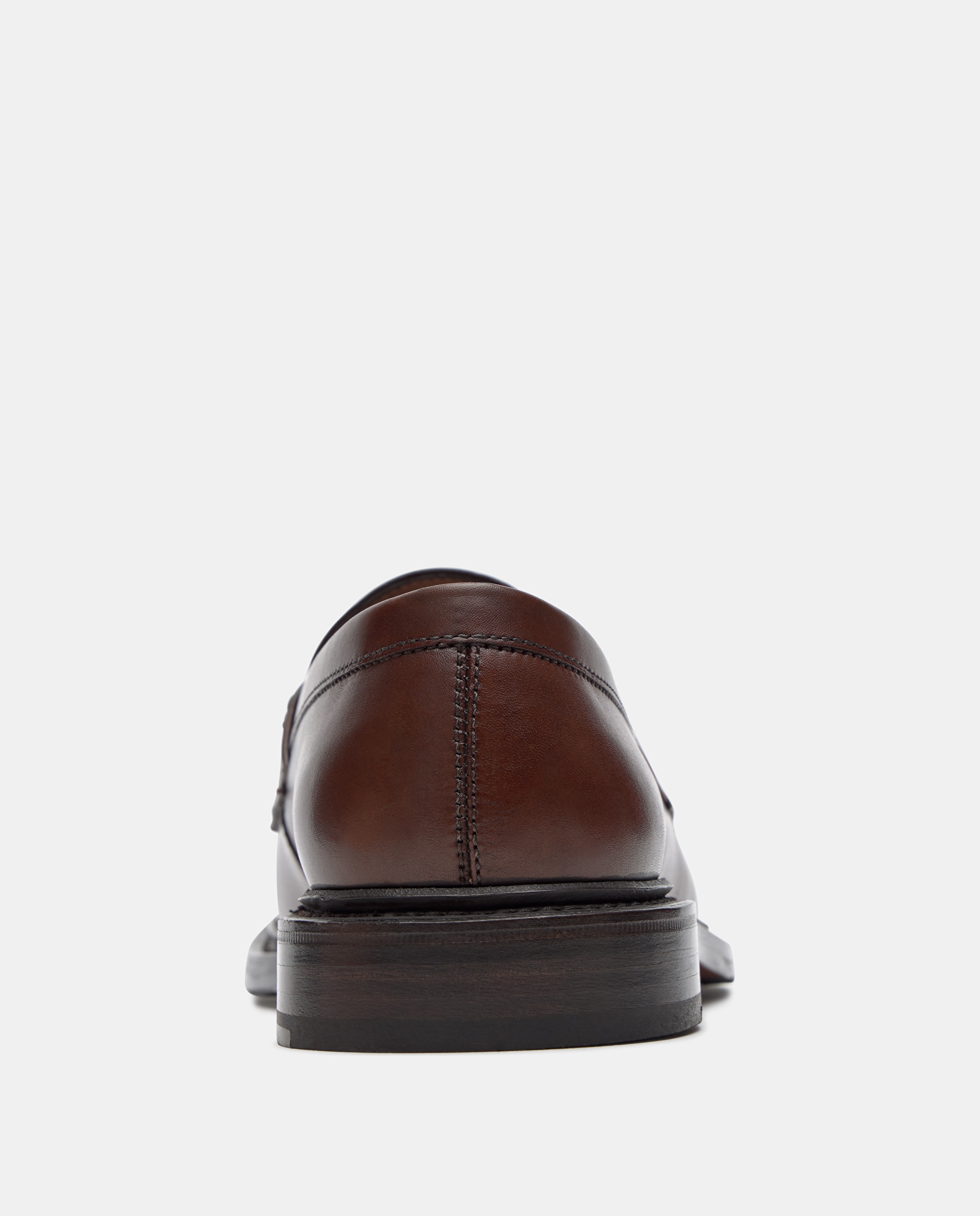 Mocassins Formais Prestige de Pele Castanho-3
