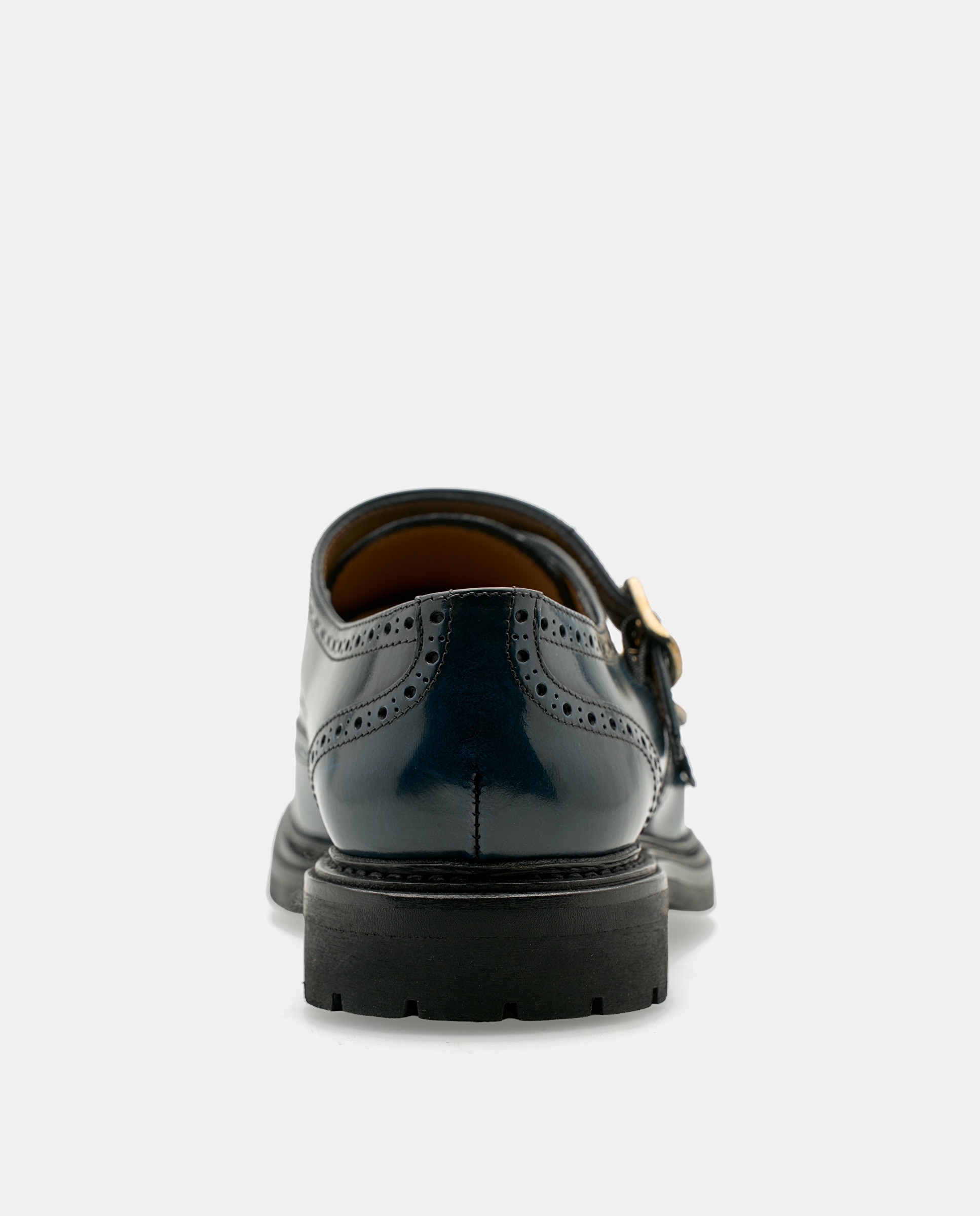 Bluchers Walton de Pele Azul Azul-3