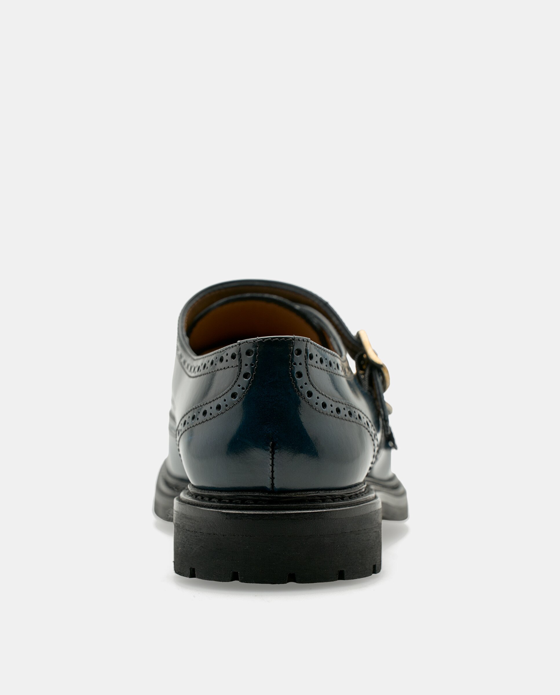 Bluchers Walton de Pele Azul Azul-3