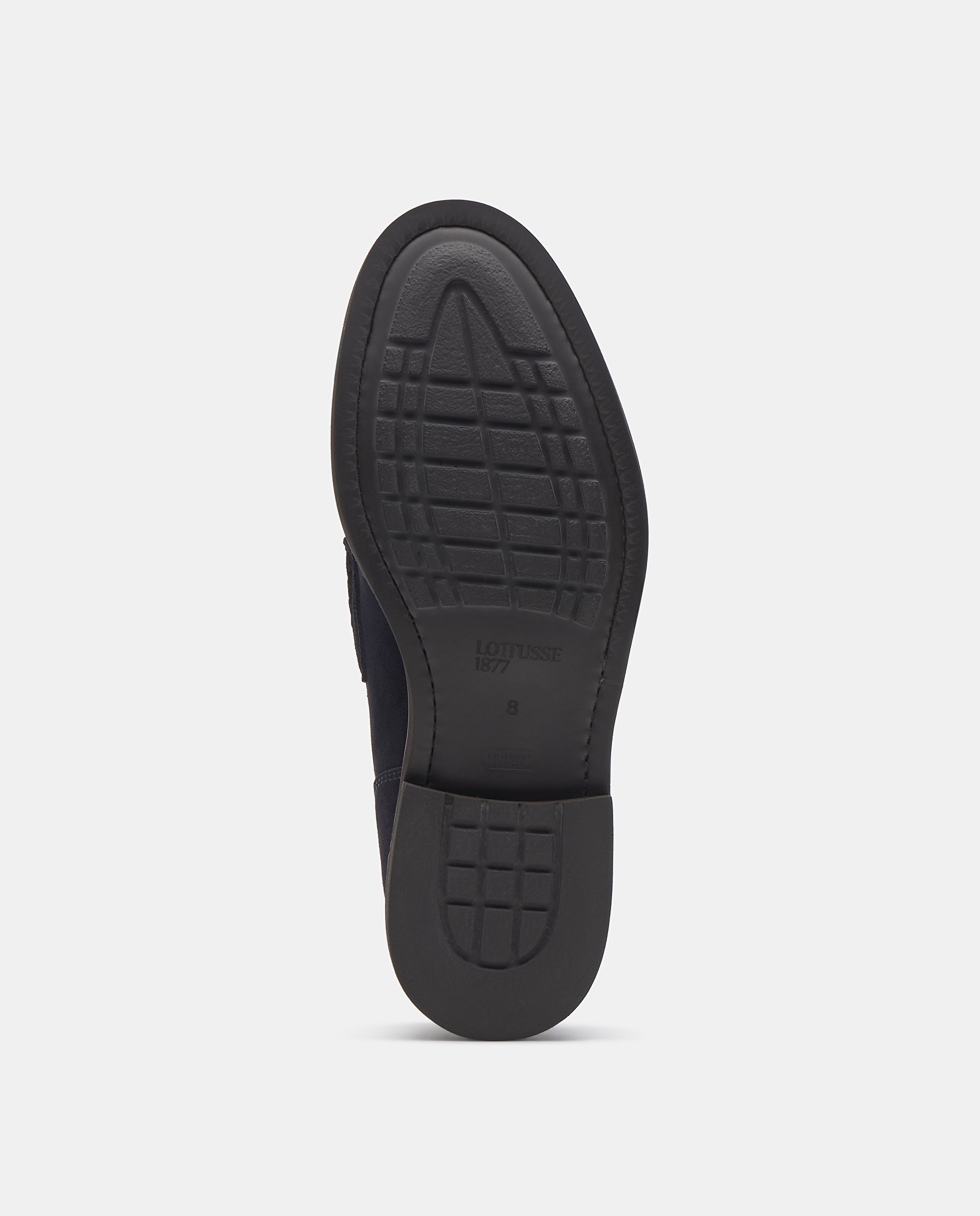 Mocassins Daytona de Pele de Bovino Azul-marinho-5