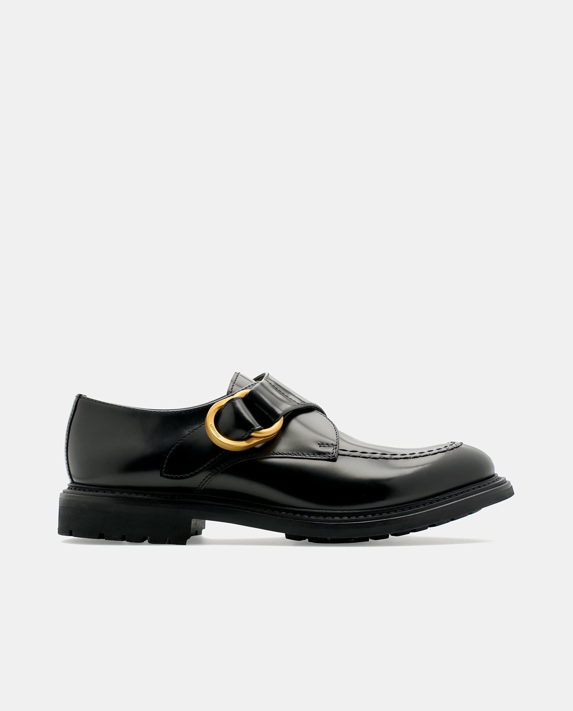 Imagem 0 de Sapatos de Cordões Walton em Pele de Bovino em Preto