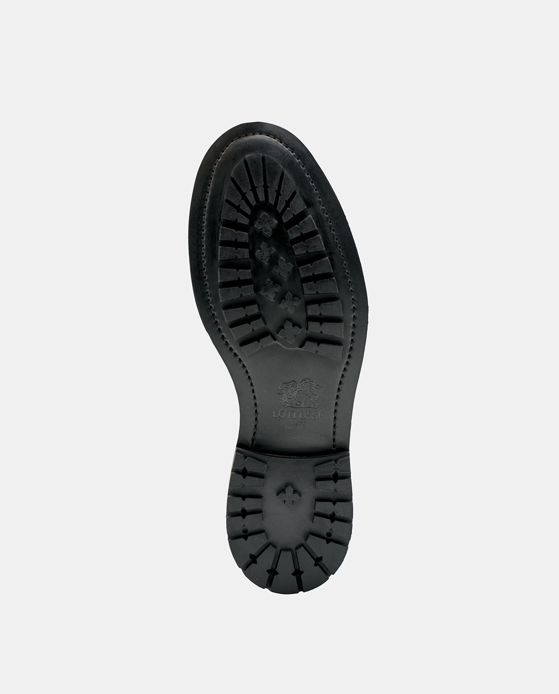 Sapatos de Atacadores Walton em Pele de Bovino em Preto Preto-5
