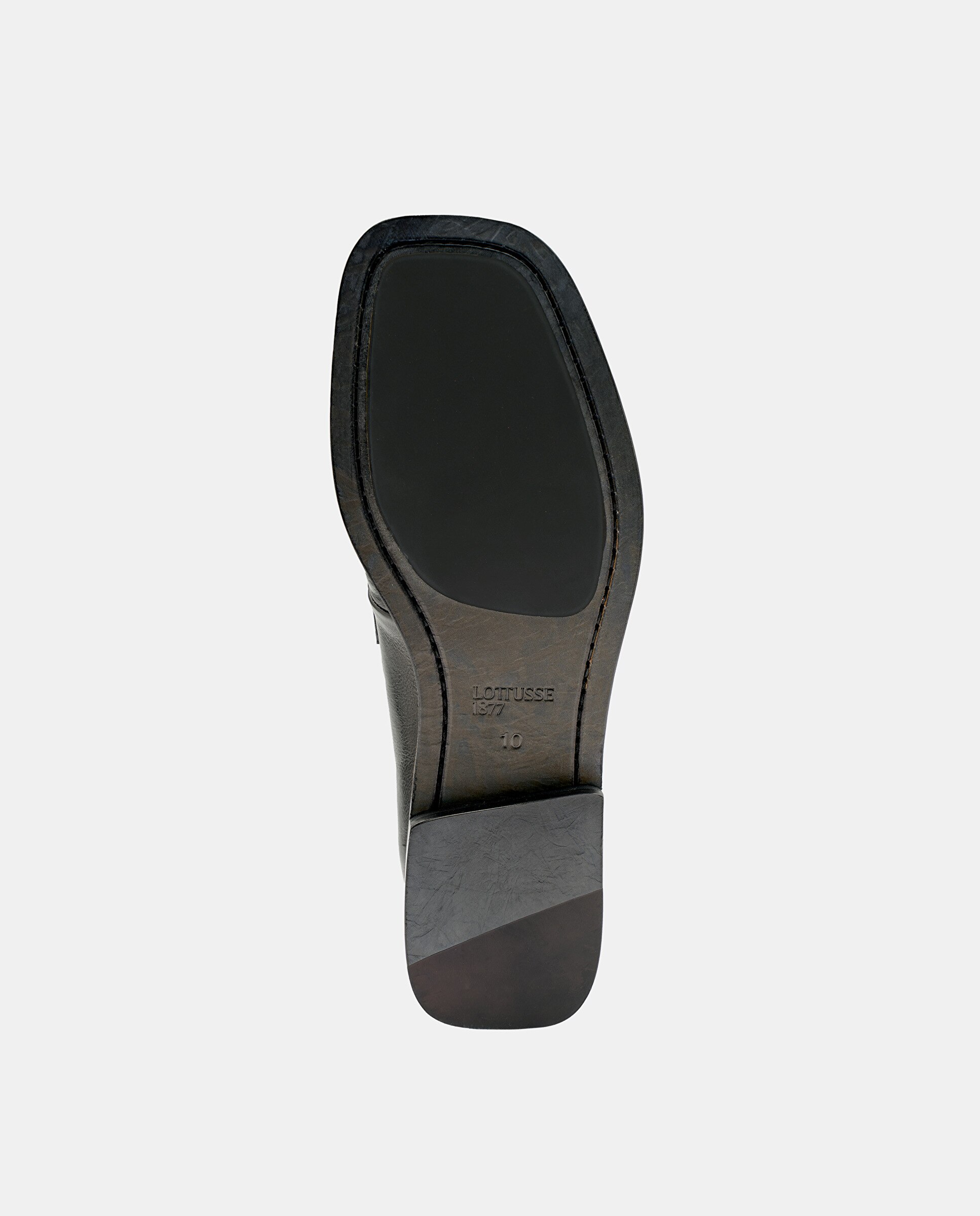 Sapatos de Cordões Tomir em Pele de Bovino em Preto Preto-5