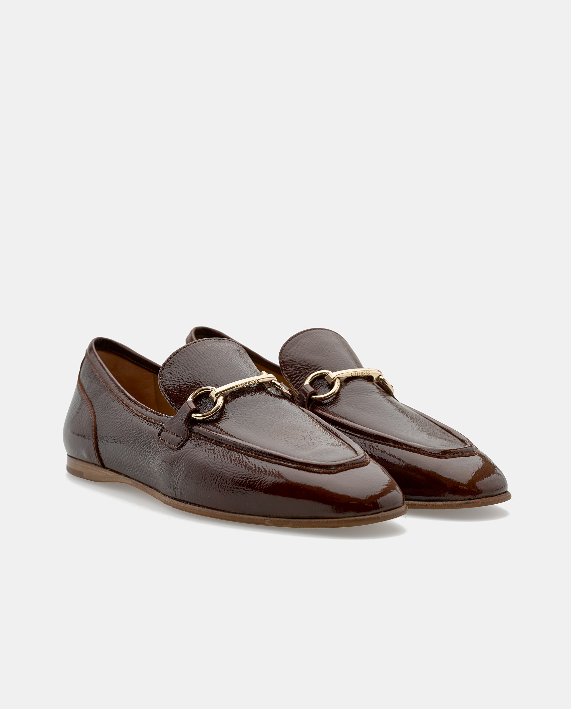 Mocassins Goya de Pele de Cordeiro Castanho-2