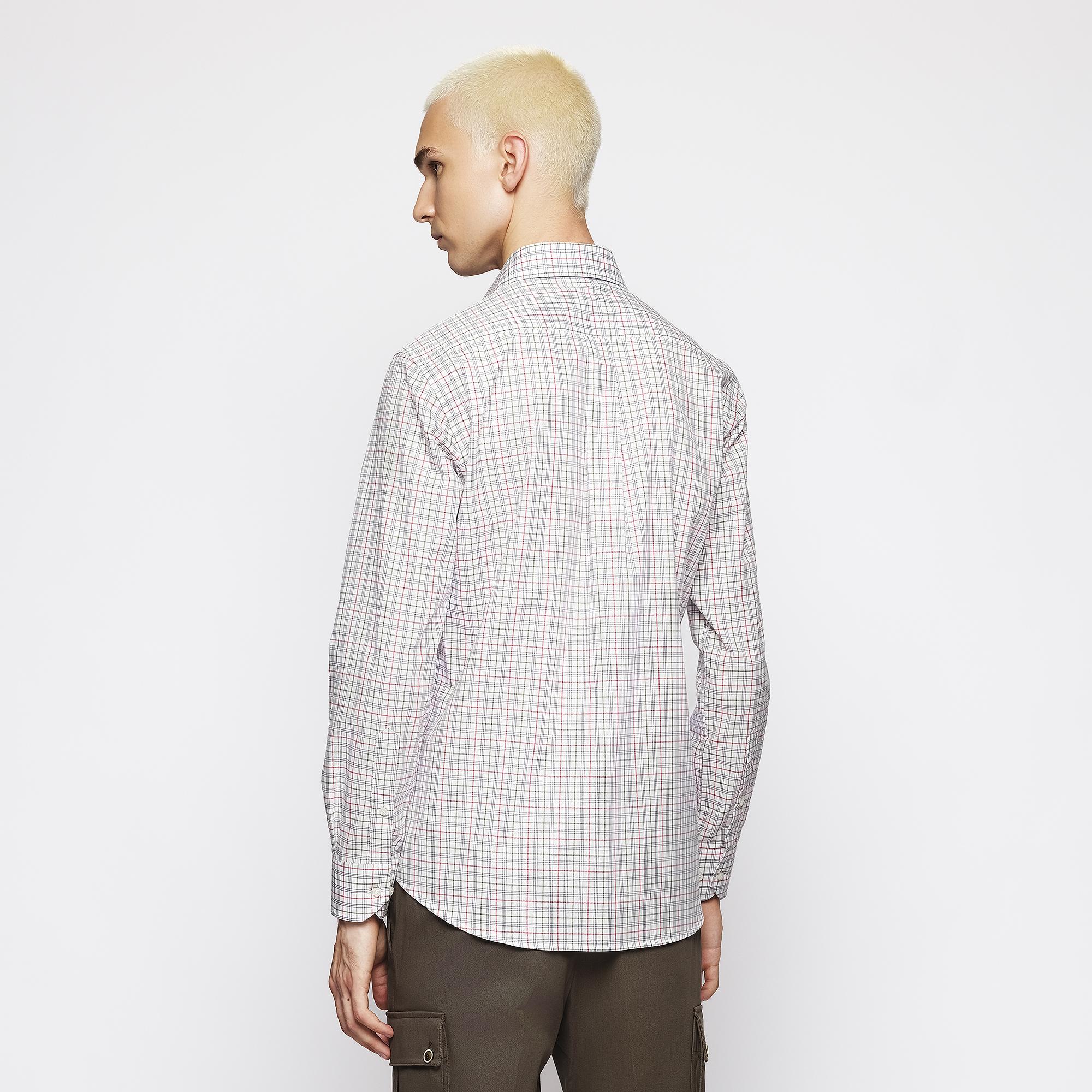 Camisa de Caça Casual Mirto Grená-3