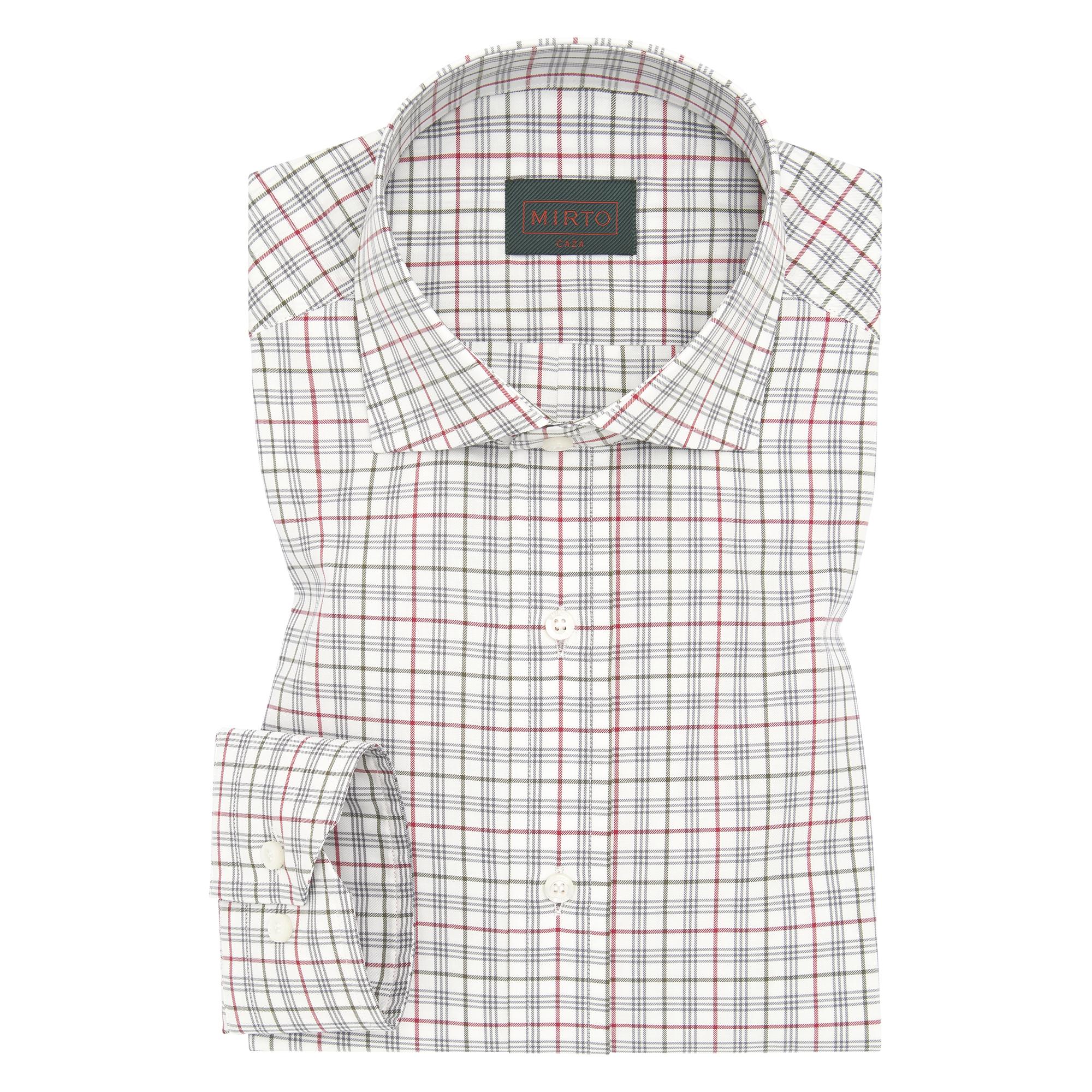 Camisa de Caça Casual Mirto Grená-4
