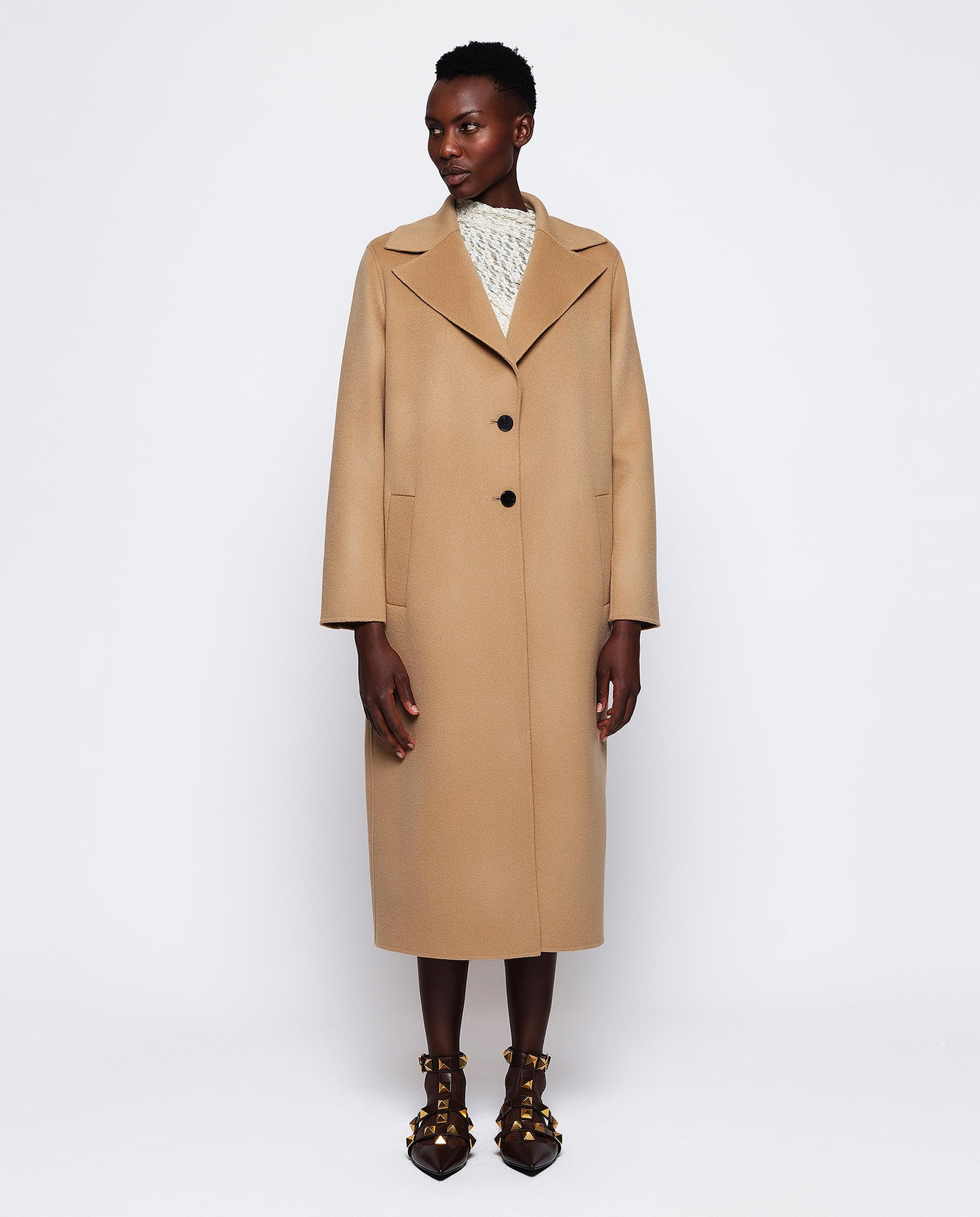 Imagem 0 de Sobretudo de Lã e Cashmere em Camel