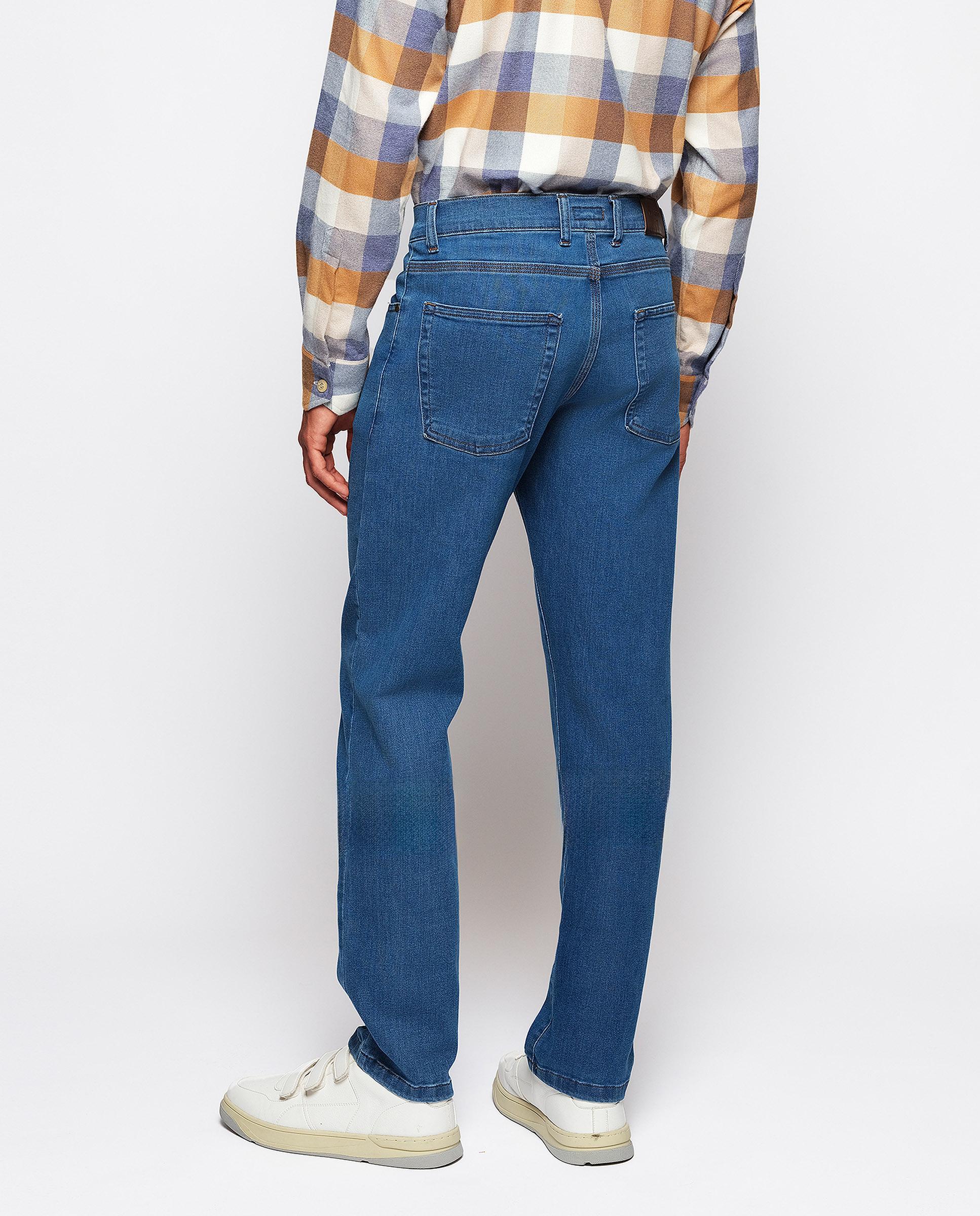 Jeans Regular de 5 Bolsos Azul-claro-2