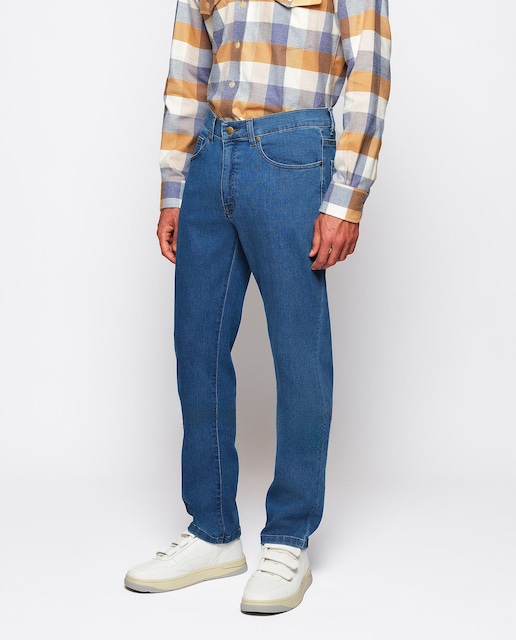 Imagem 0 de Jeans Regular de 5 Bolsos