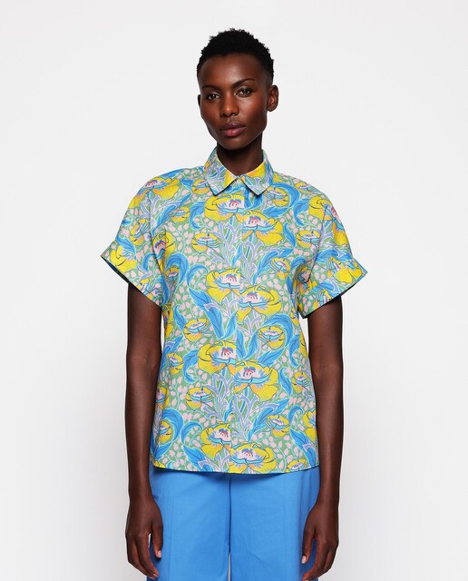 Imagem 0 de Camisa em Algodão com Estampado Floral