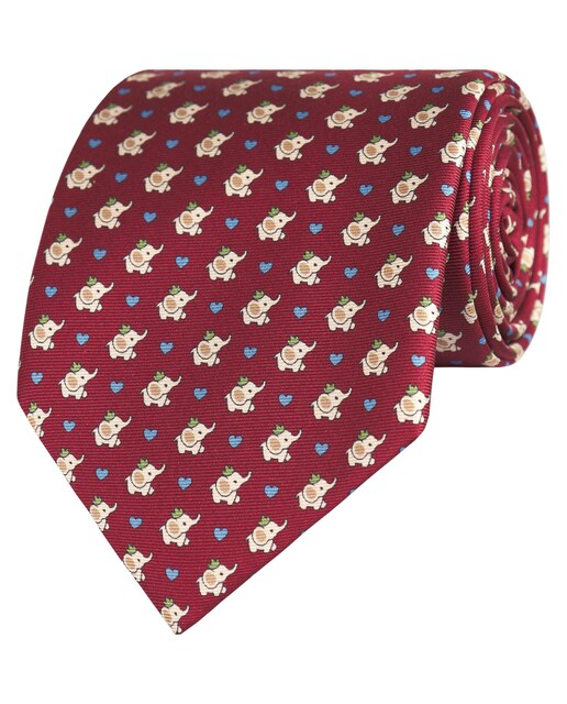 Imagem 0 de Gravata Twill Estampada de Seda Natural