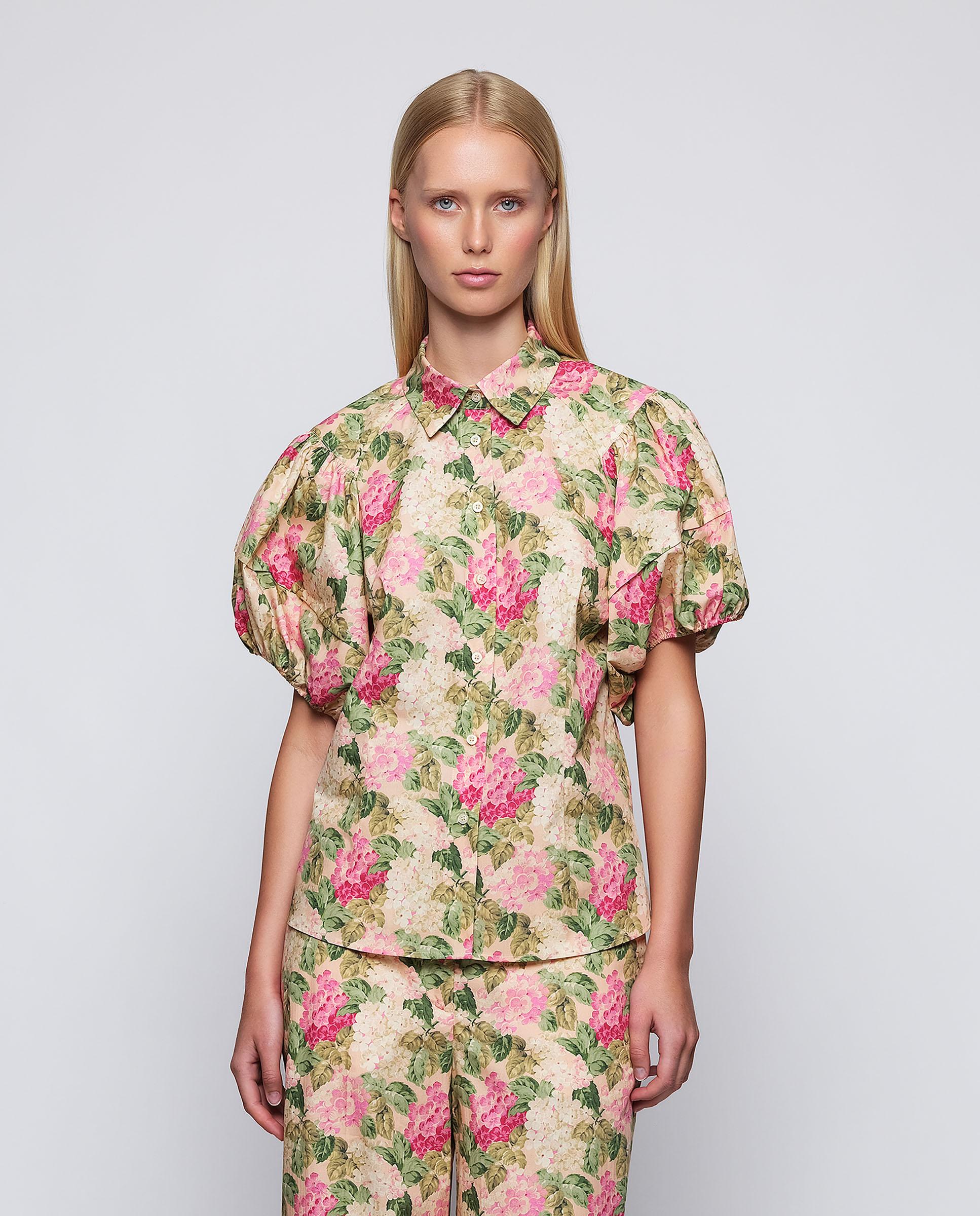 Imagem 0 de Camisa de Manga Curta com Estampado Floral