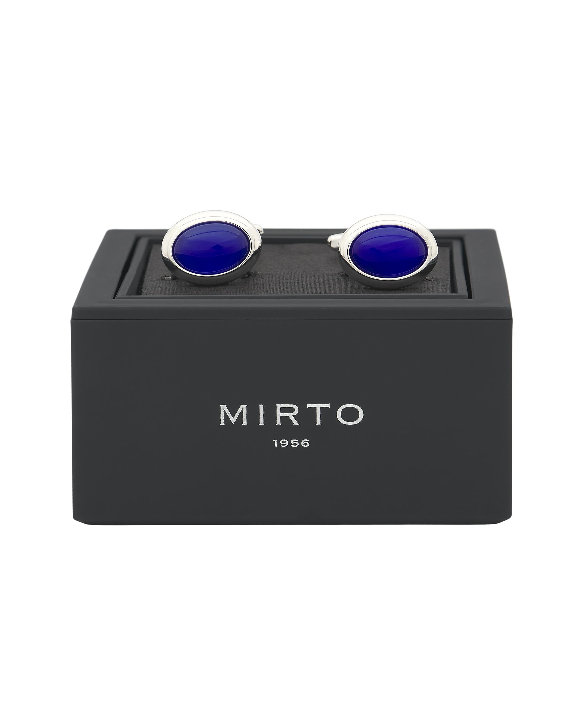 Imagem 0 de Botões de Punho Ovais com Desenho Interior