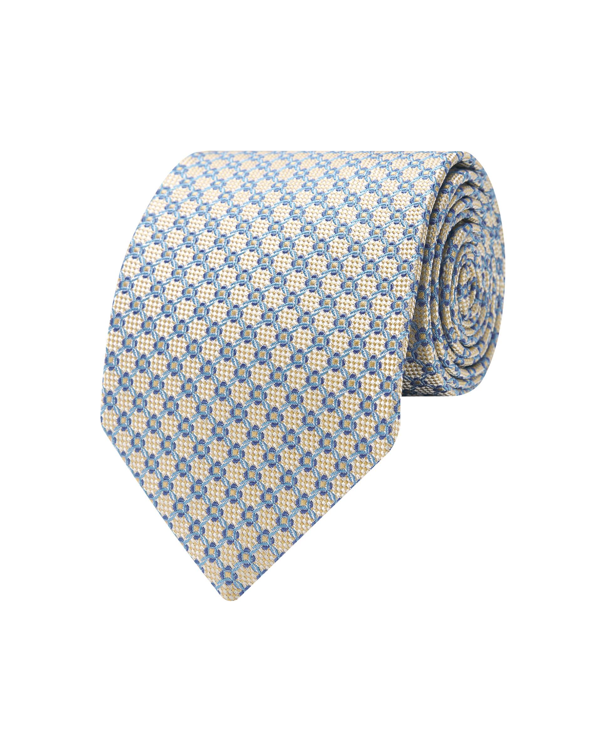 Gravata Jacquard Microdesenho de Seda Natural Natural-1