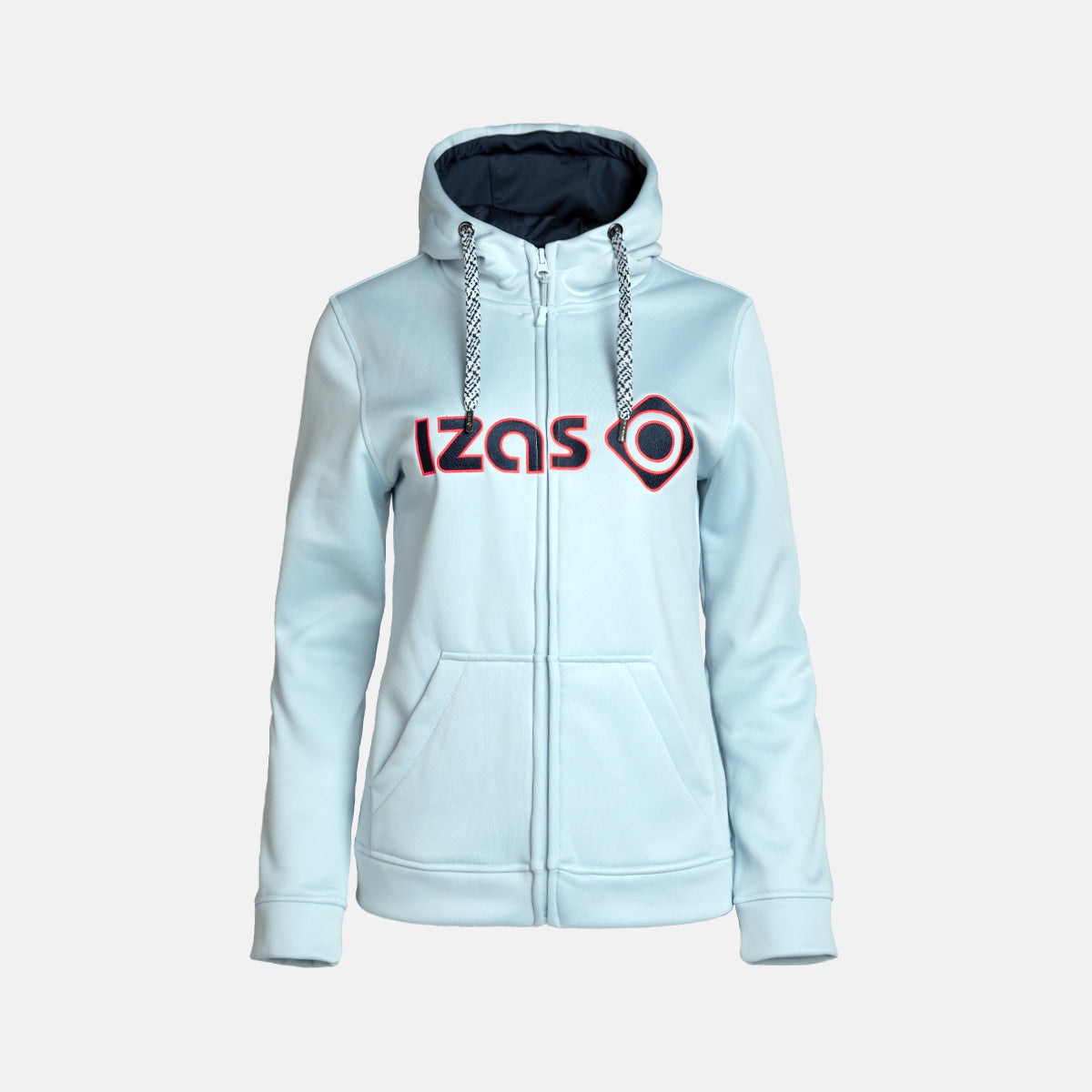Sweatshirt Desportiva Duero W Jacket Izas Azul claro / azul marinho-1