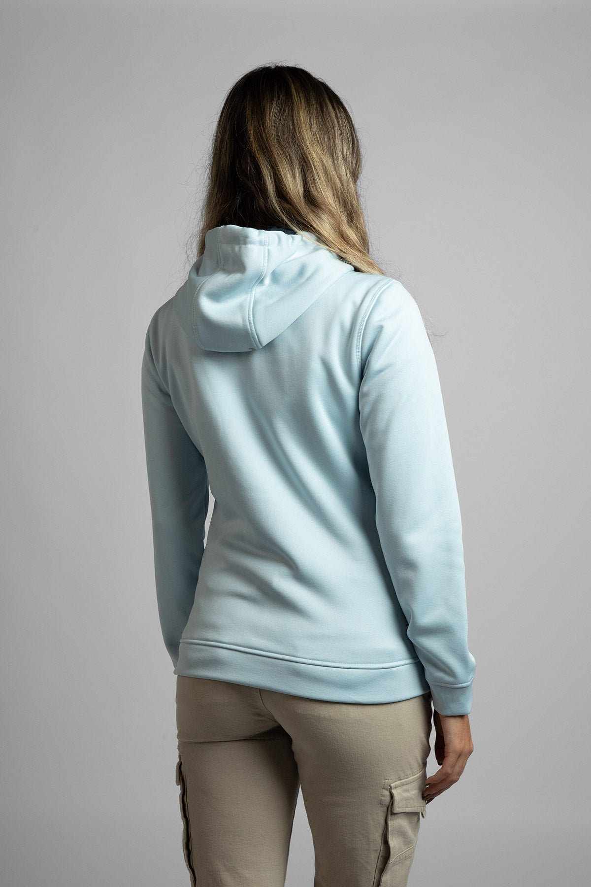 Sweatshirt Desportiva Duero W Jacket Izas Azul claro / azul marinho-4