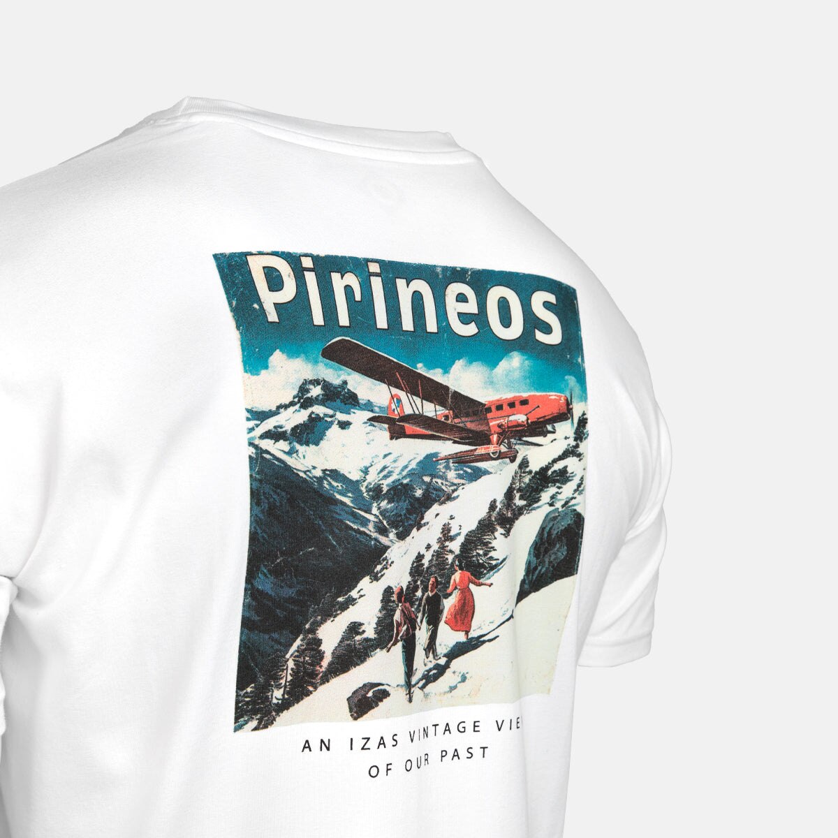 T-shirt Básica Liena M Izas Branco-5