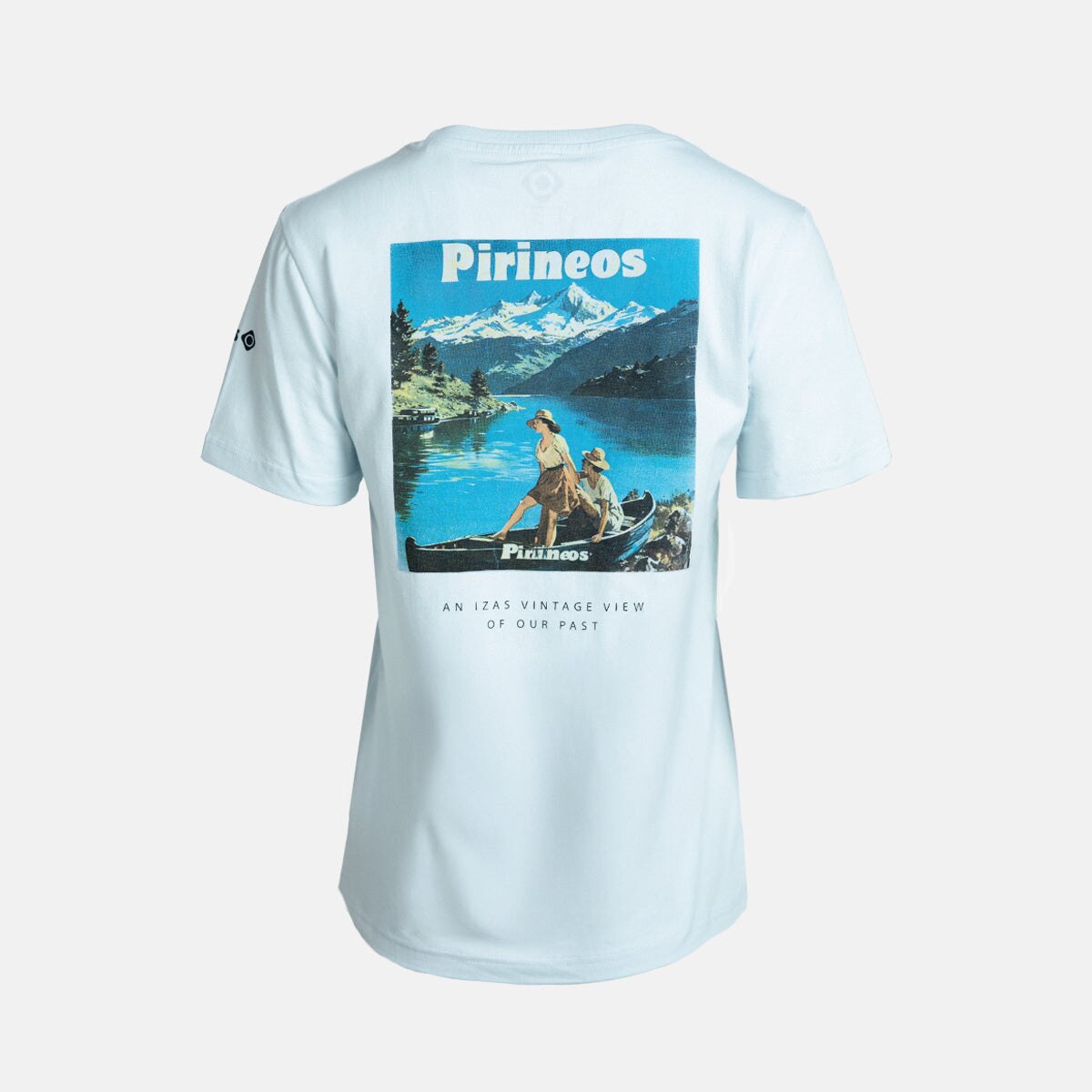 T-shirt Básica Liena W Izas Azul-claro-2