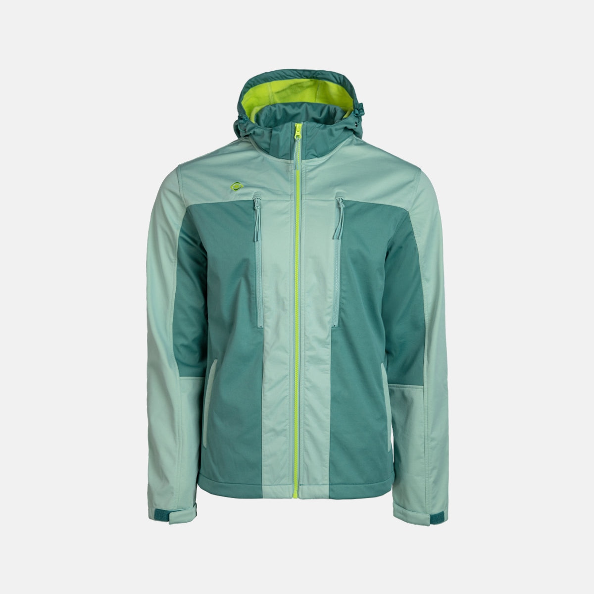Casaco Softshell Bediel M Izas Verde-menta-1