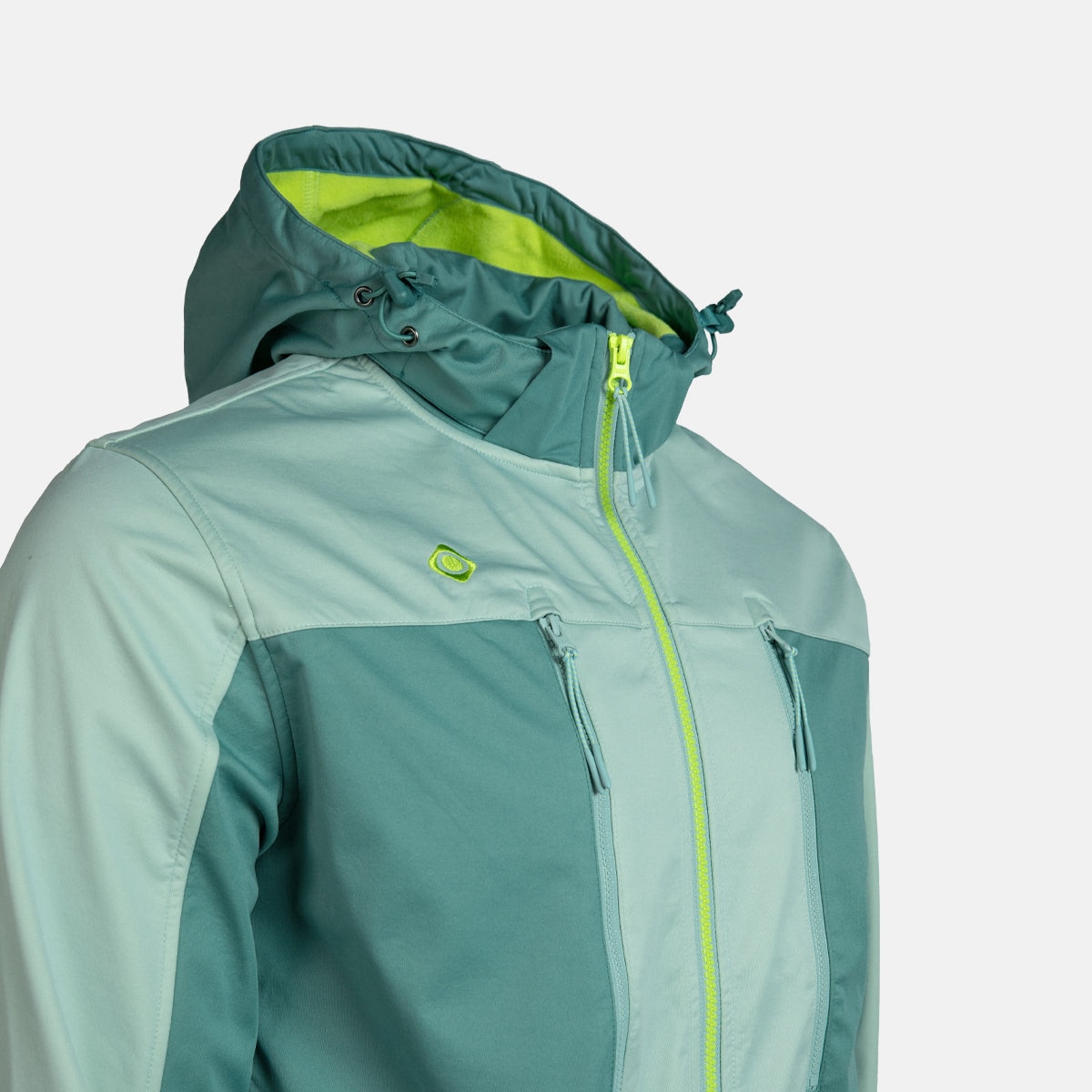 Casaco Softshell Bediel M Izas Verde-menta-3
