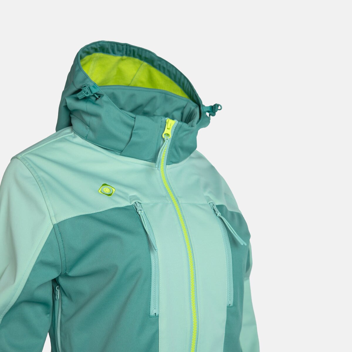 Casaco Soft Shell Bediel W Izas Verde-menta-3