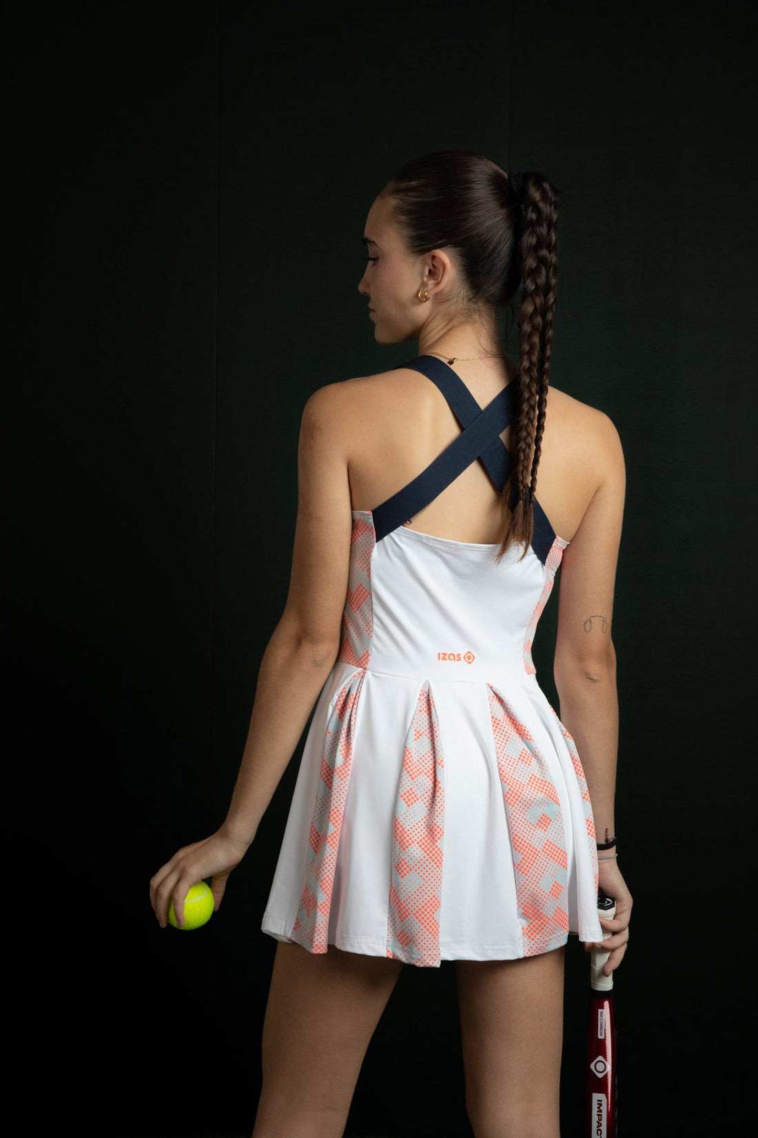 Vestido Pádel Rigual Izas Branco-6