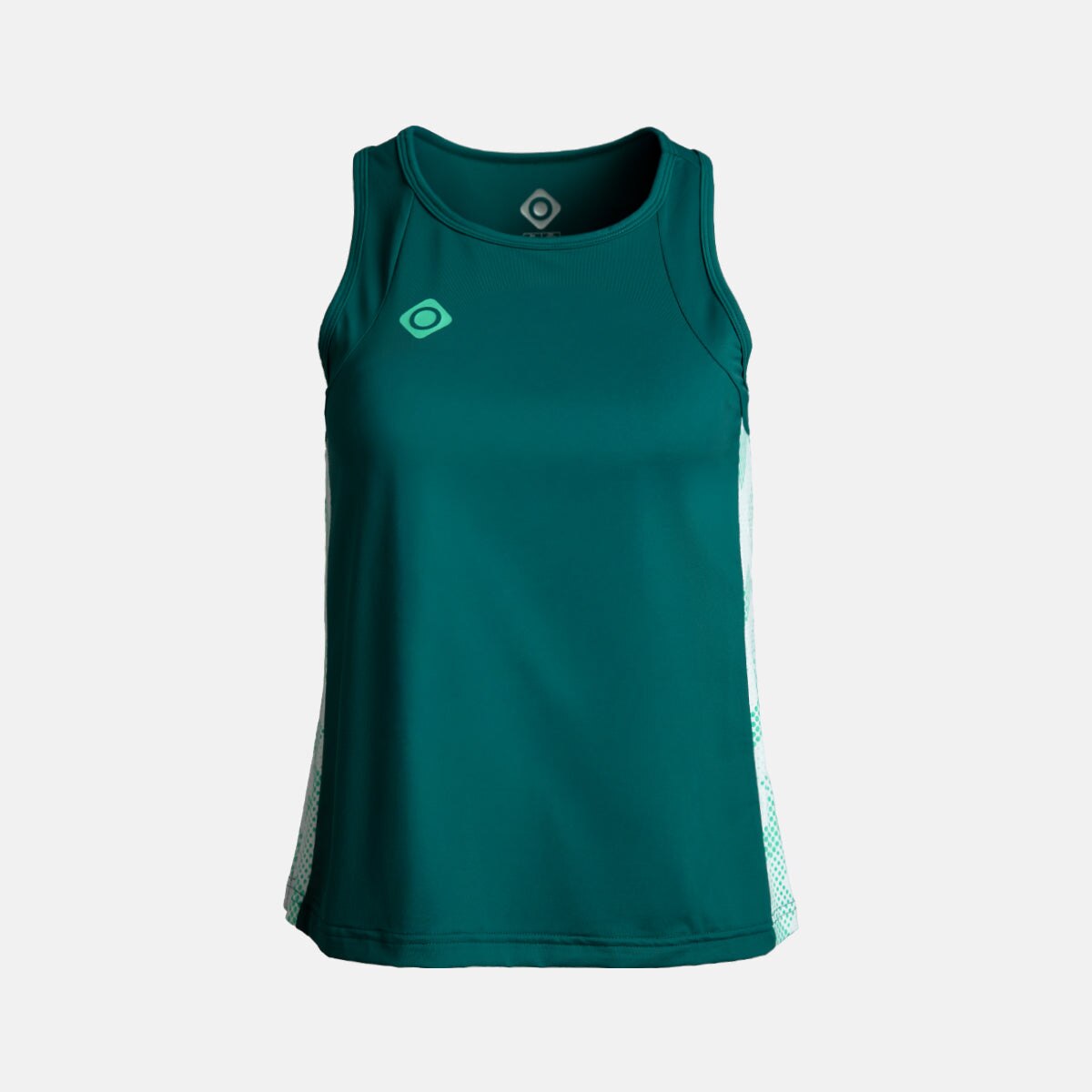 T-shirt de Pádel Cantal Top Izas Verde Água-1