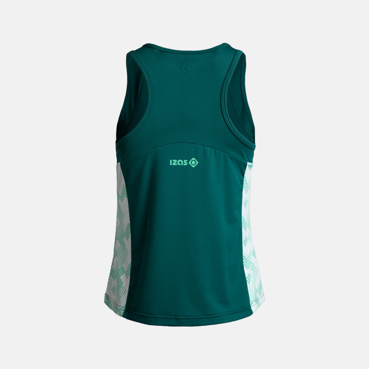 T-shirt de Pádel Cantal Top Izas Verde Água-2