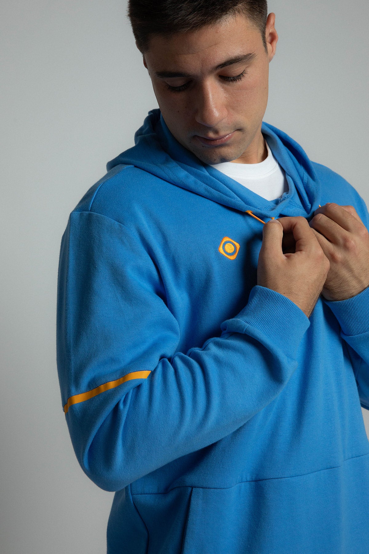 Sweatshirt com Capuz Biscar Izas Azul-6