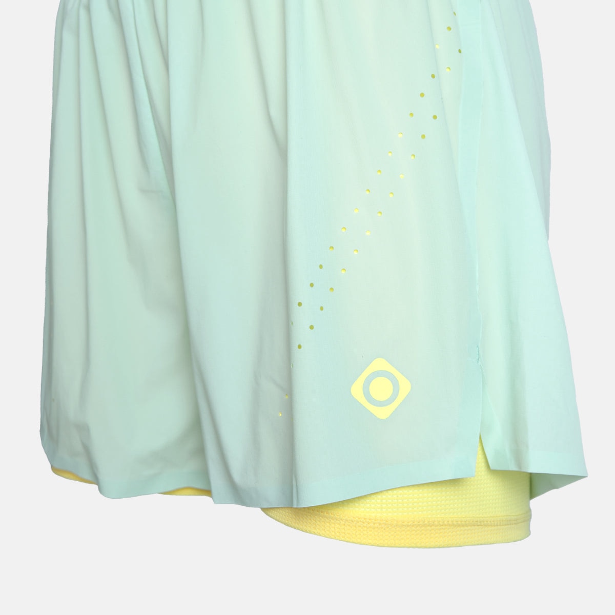 Calções Desportivos Cagliari Izas Azul / Amarelo-3