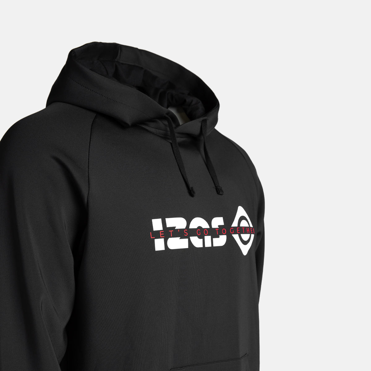 Sweatshirt Desportiva Unissexo Waco Izas Preto-3